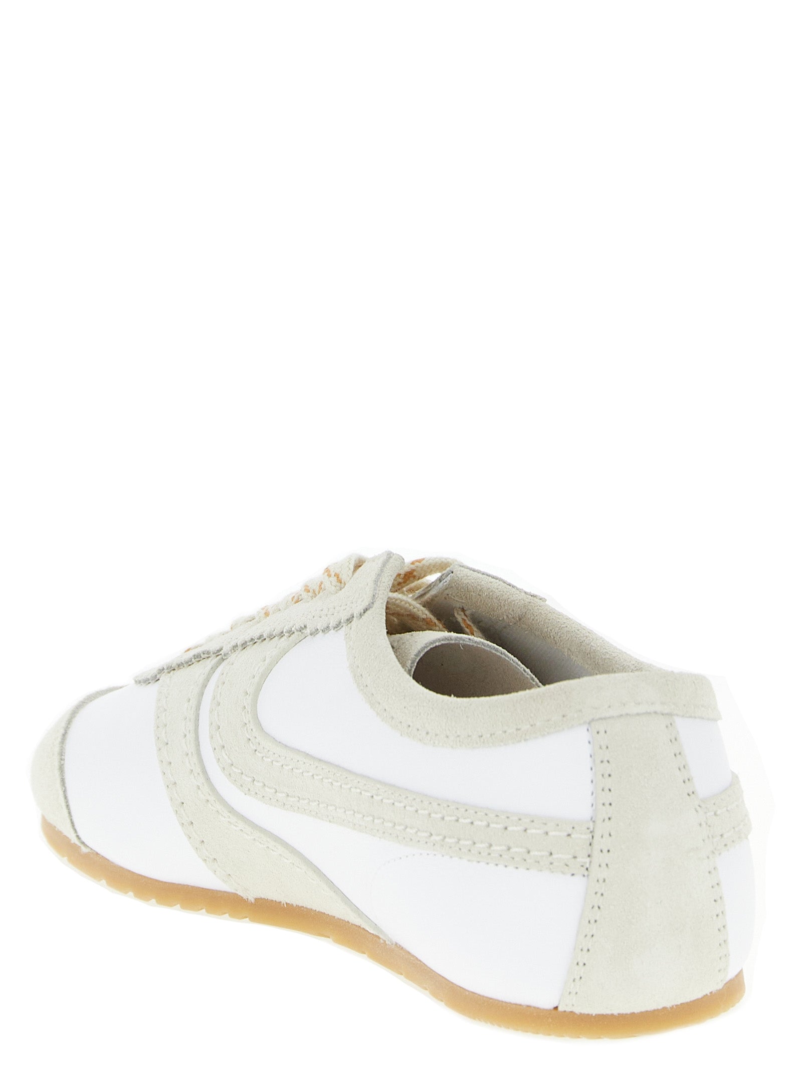 Dries Van Noten  Leather And Suede Sneakers