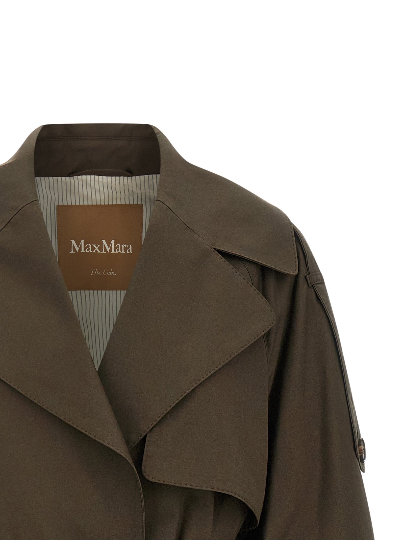 Max Mara The Cube 'Mtcutrench' Trench Coat
