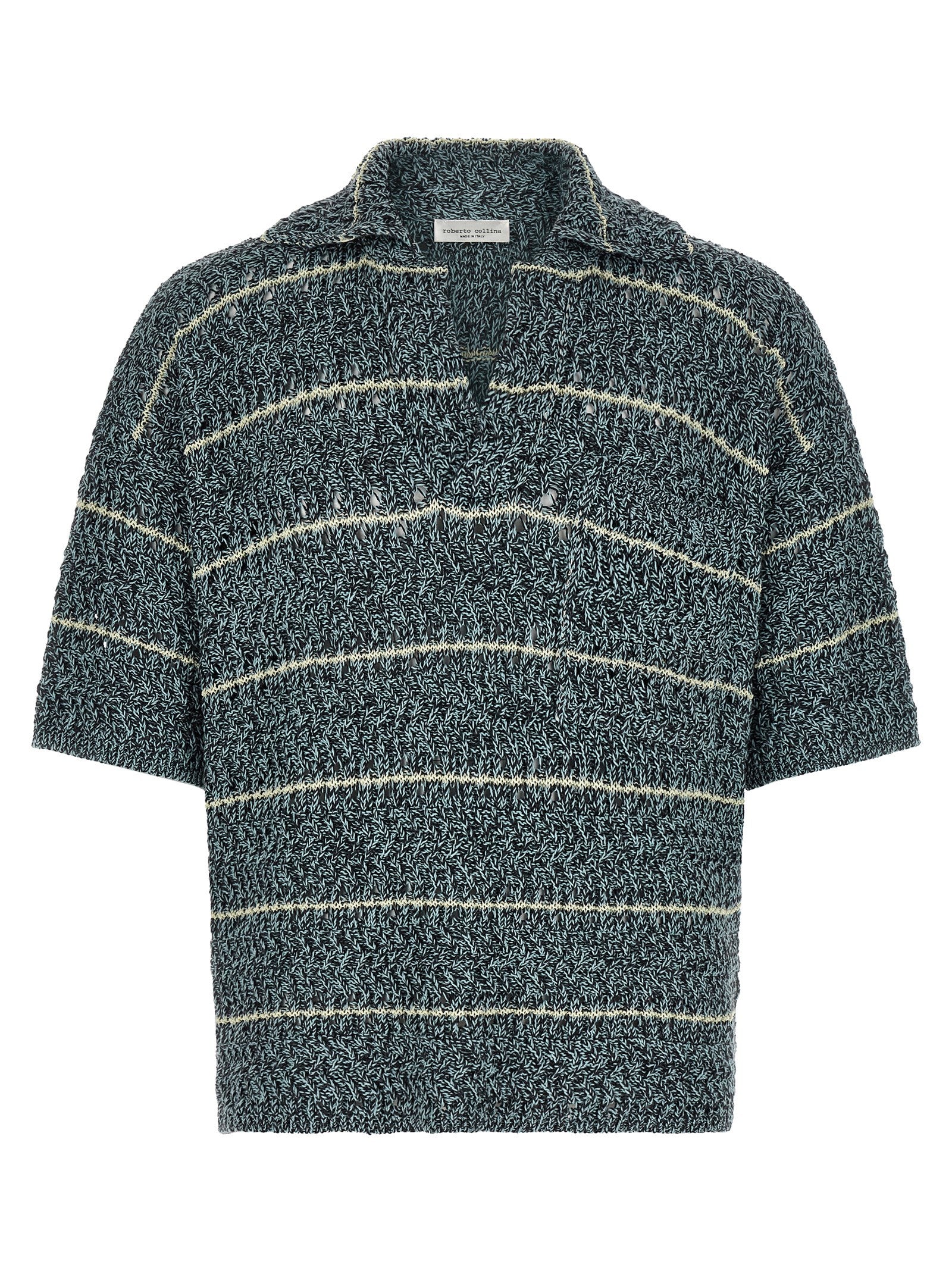 Roberto Collina 'Mouliné' Polo Shirt