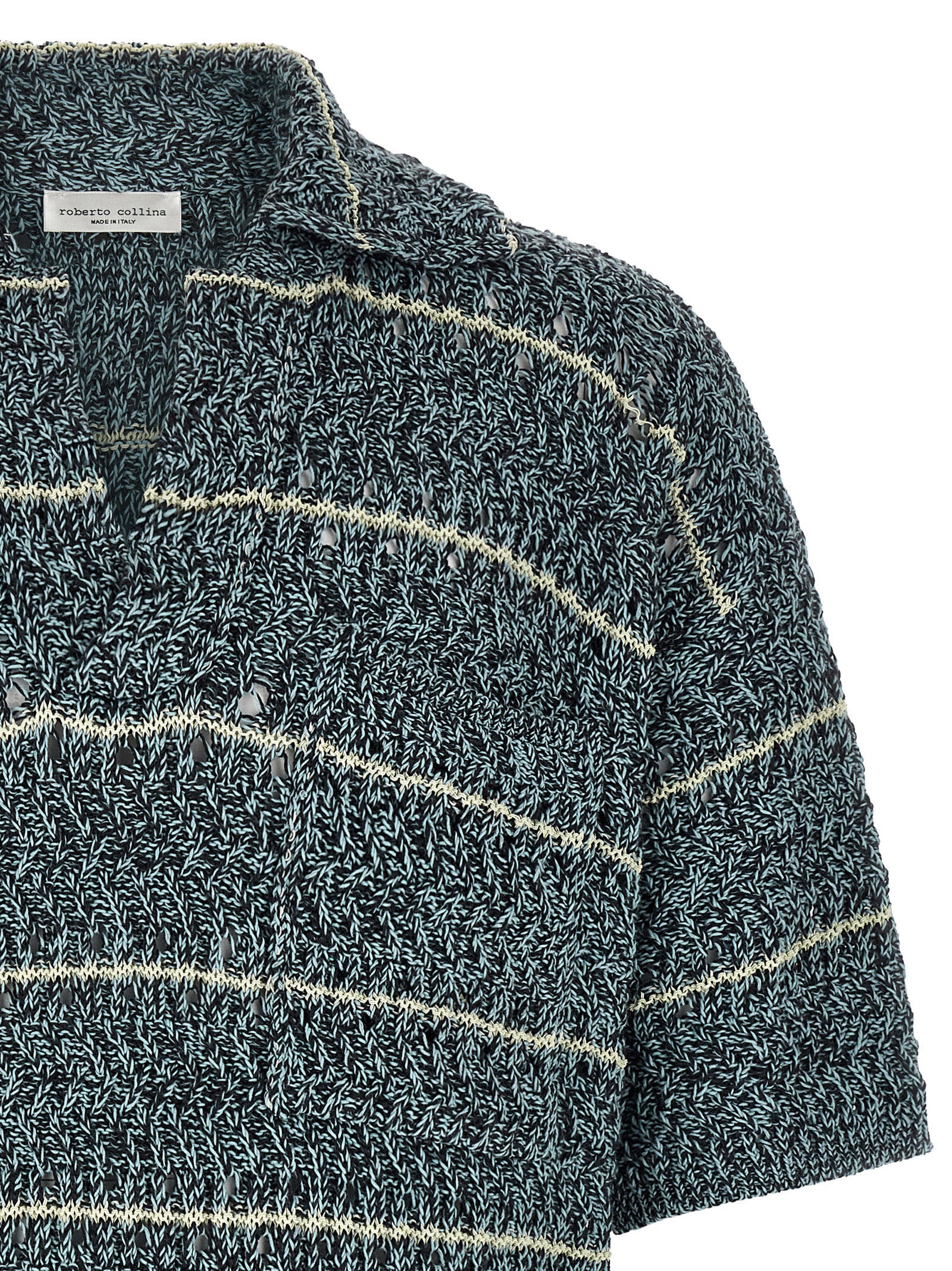 Roberto Collina 'Mouliné' Polo Shirt