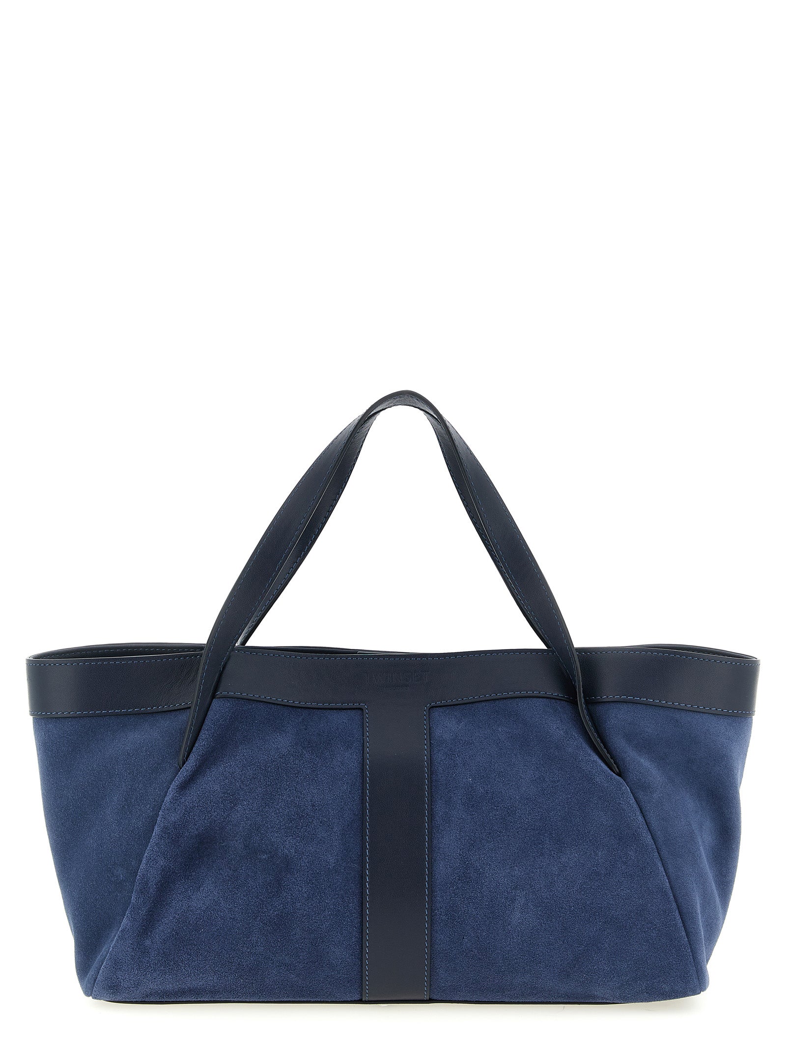 Twin Set Suede Shoulder Bag