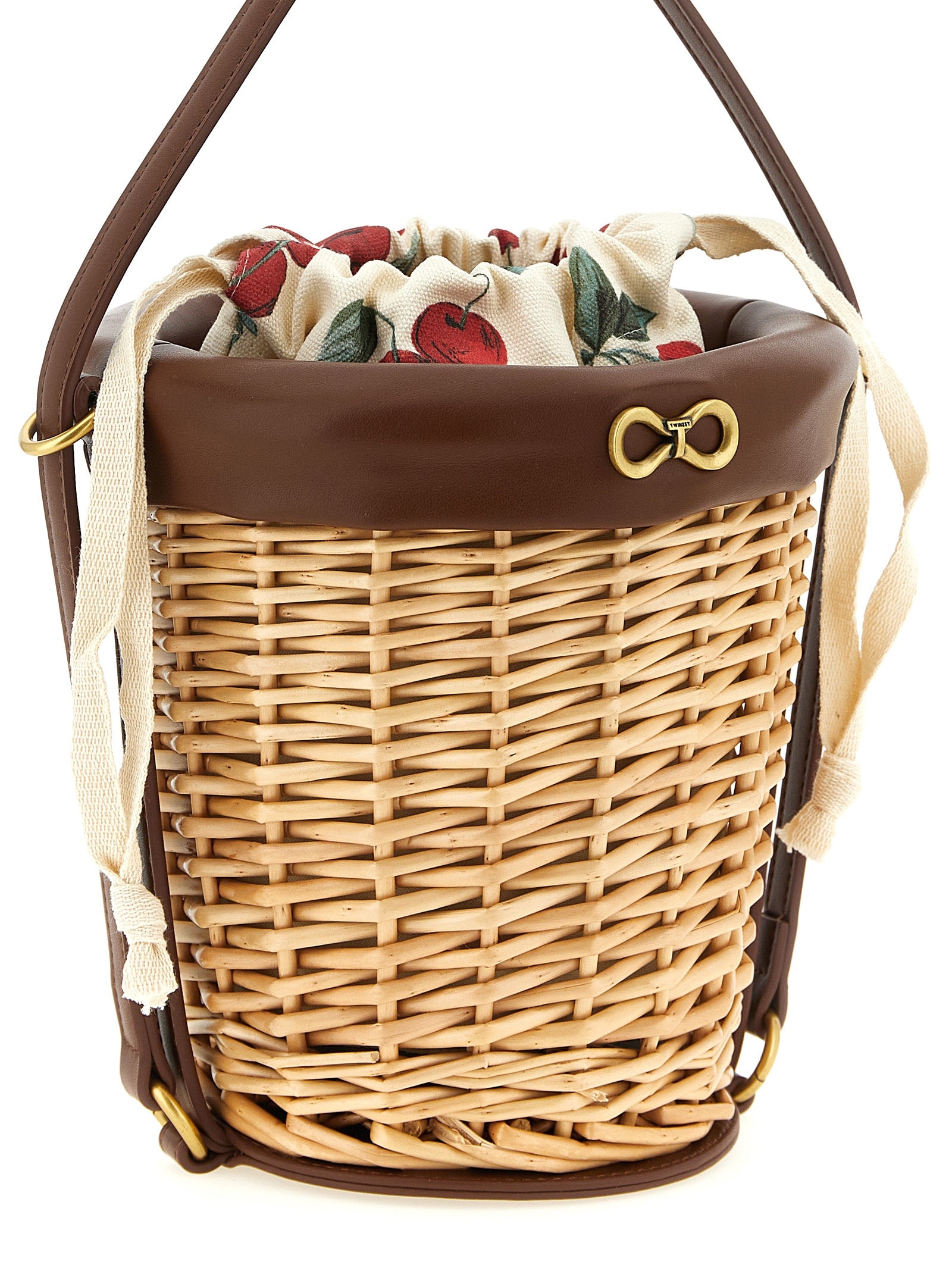 Twin Set Wicker Bucket