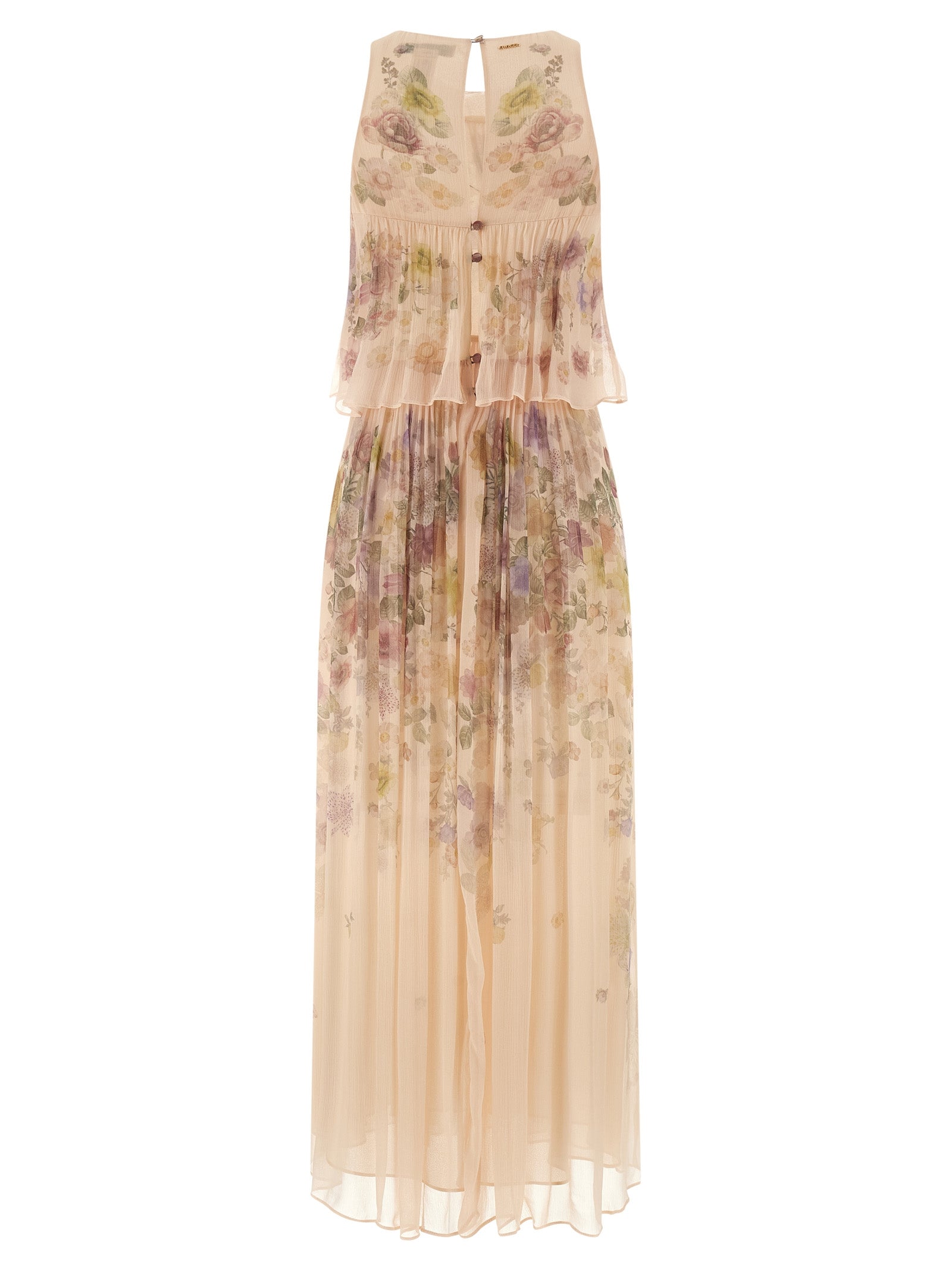 Twin Set Floral Ruffle Dress