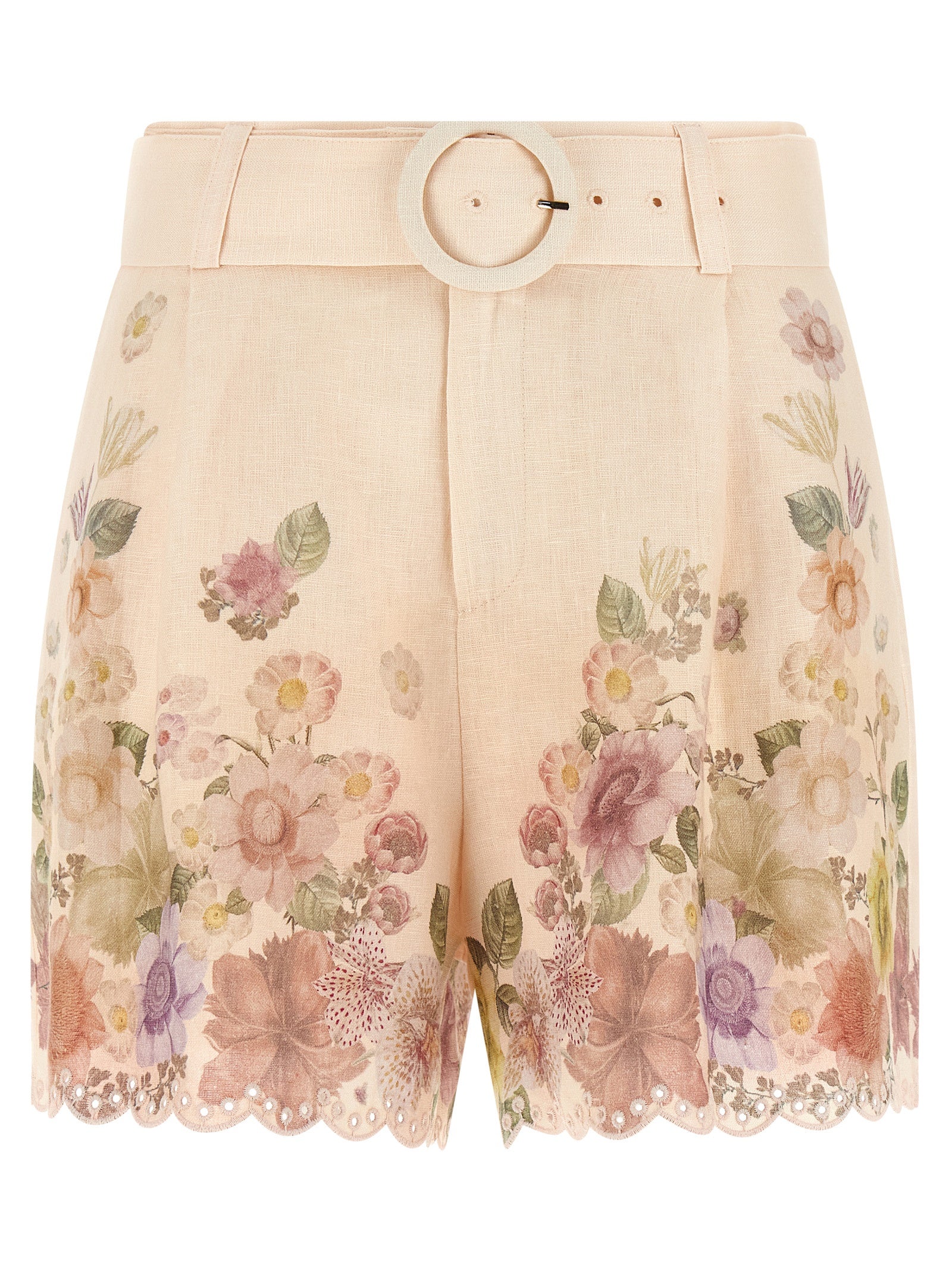 Twin Set Linen Shorts