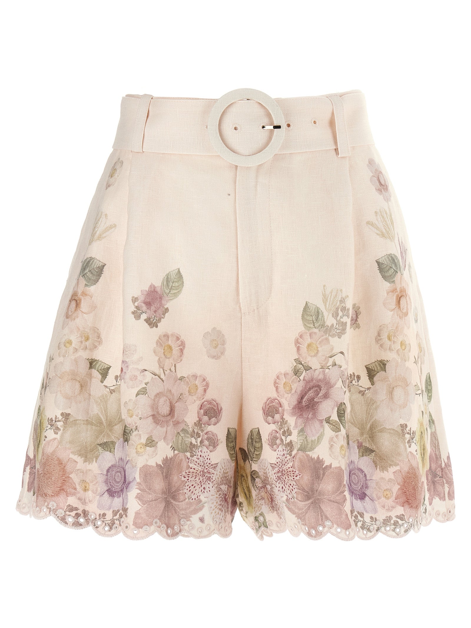 Twin Set Linen Shorts