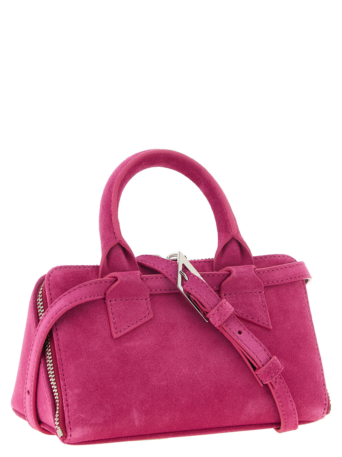 The Attico 'Friday' Mini Fucia Handbag