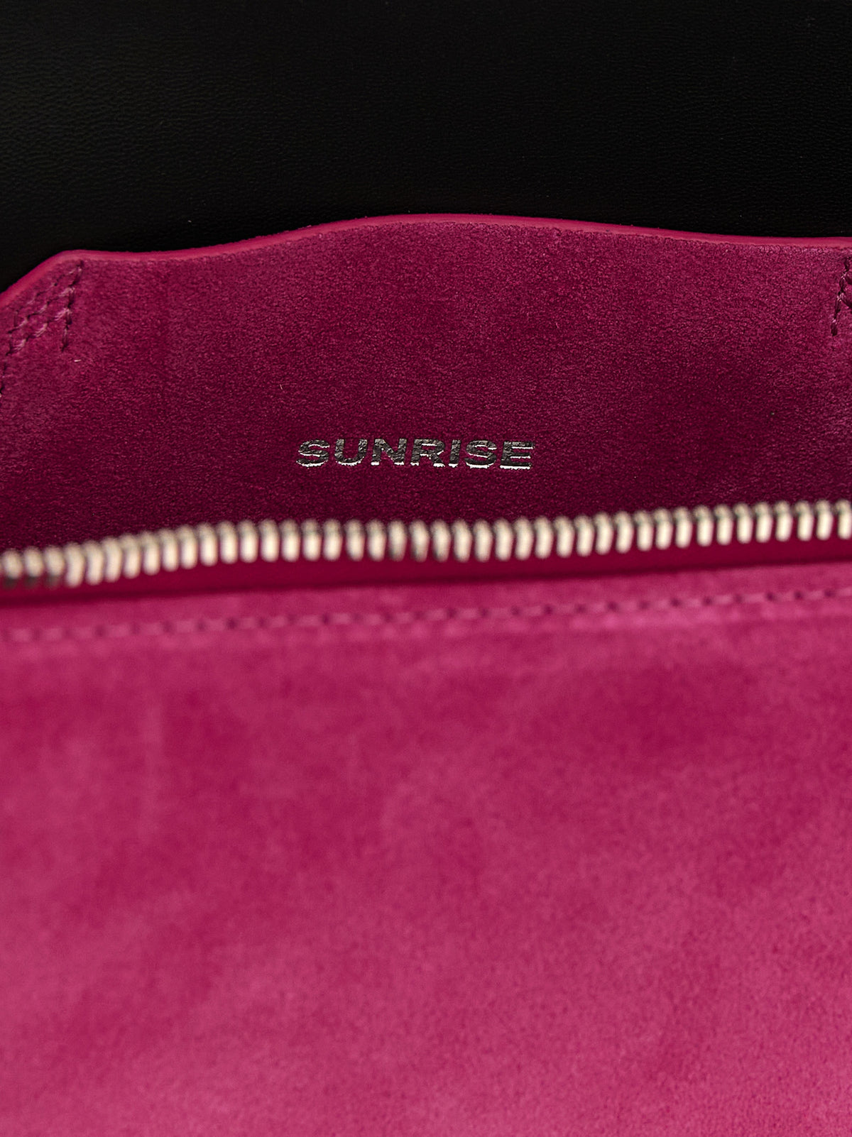 The Attico 'Sunrise' Fuchsia Shoulder Bag