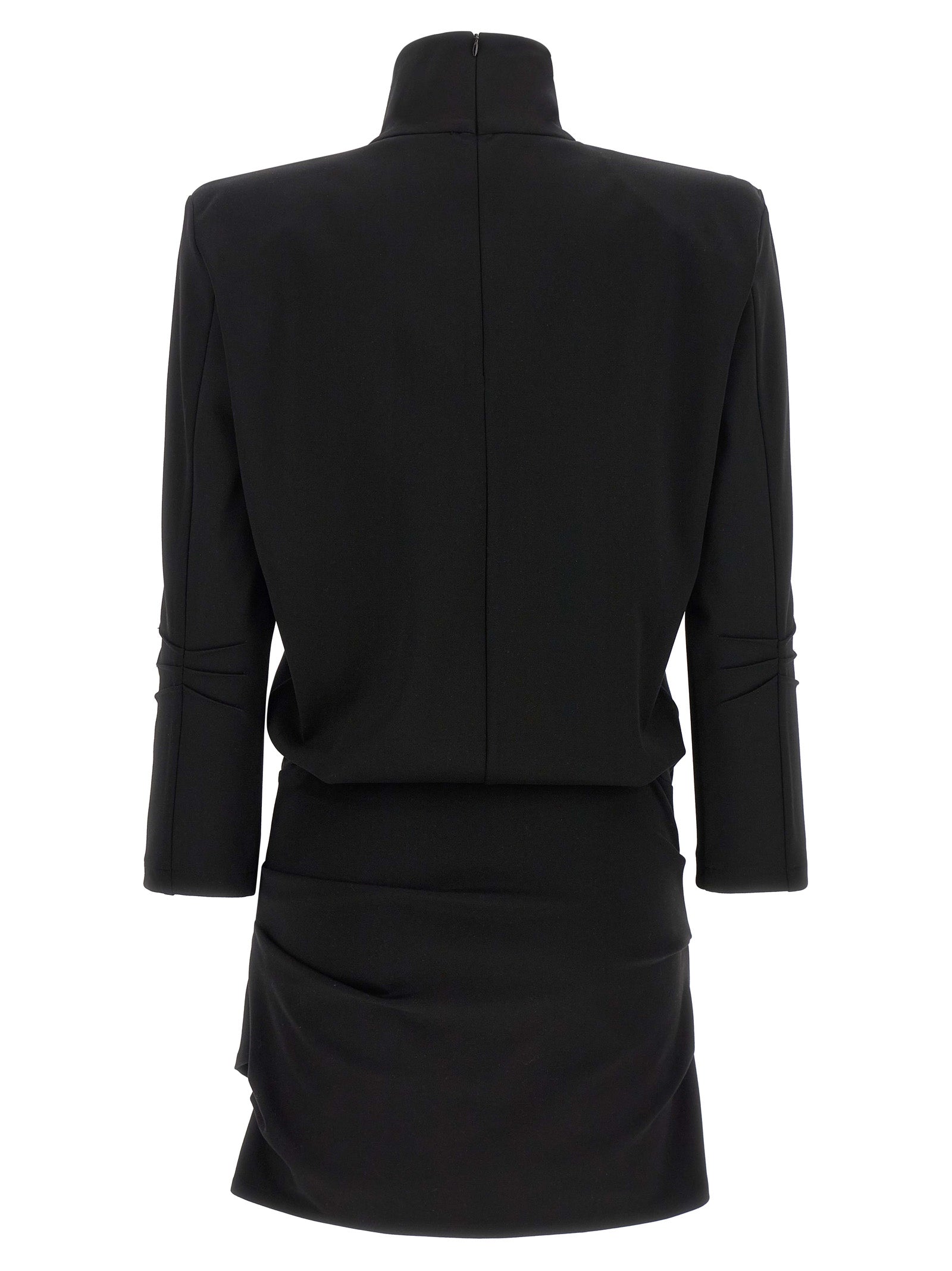 The Attico Structured Shoulder Dress