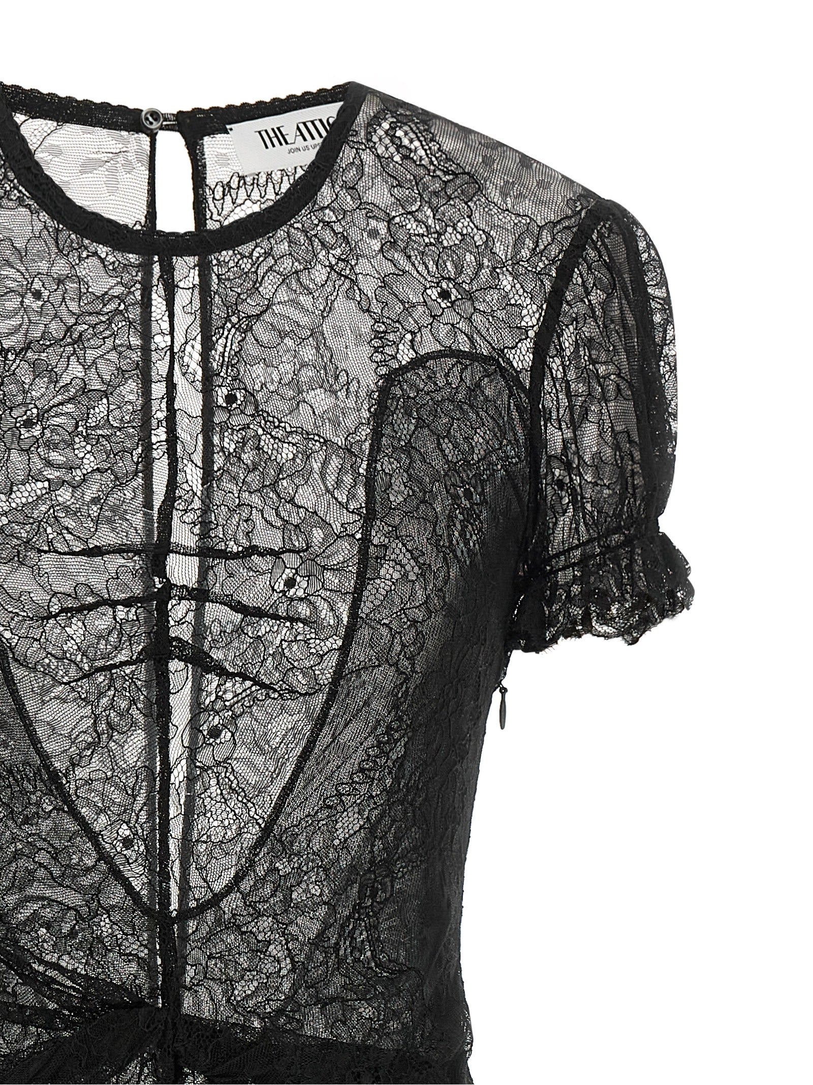 The Attico Lace Dress