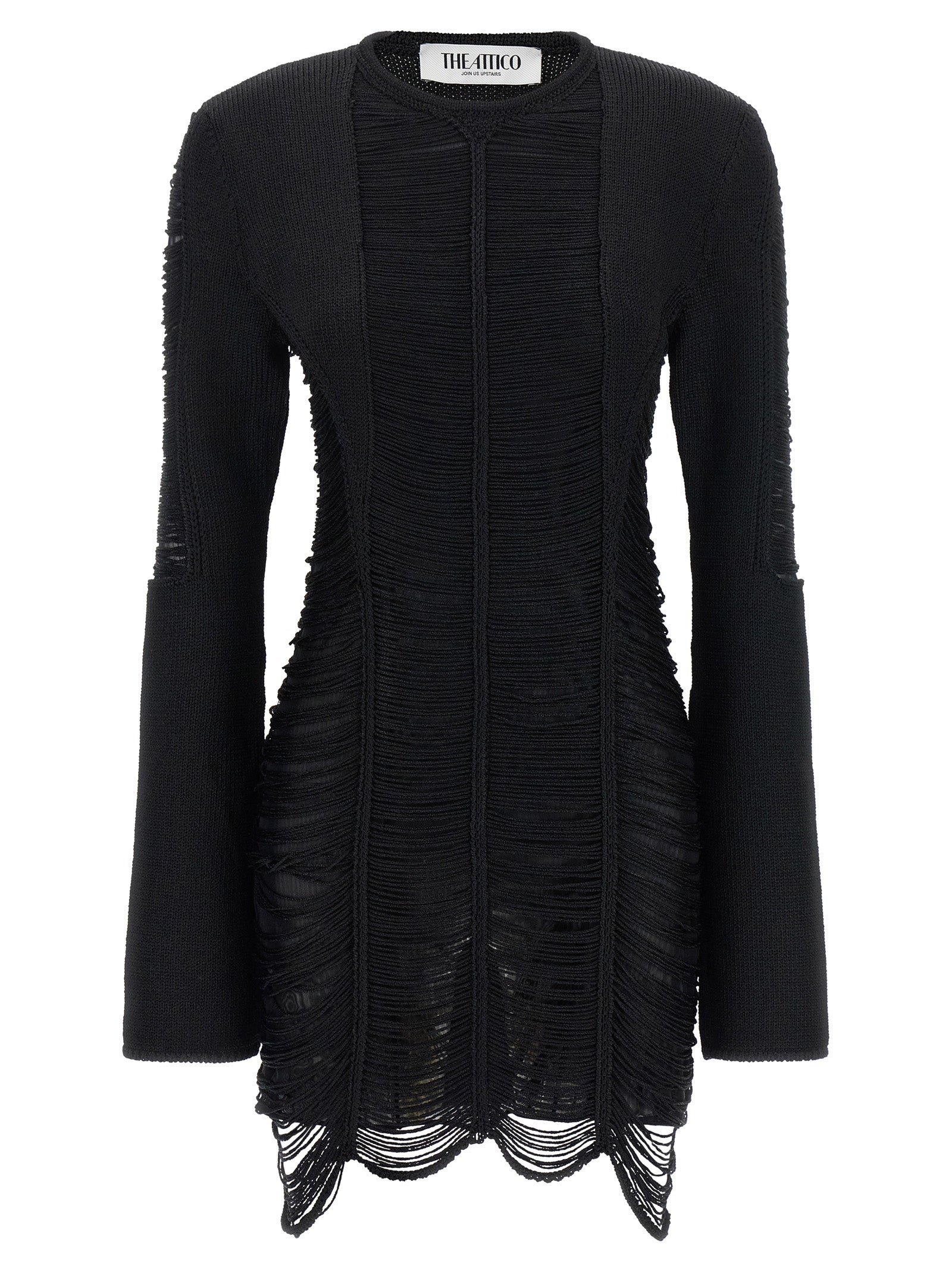 The Attico Fringed Dress