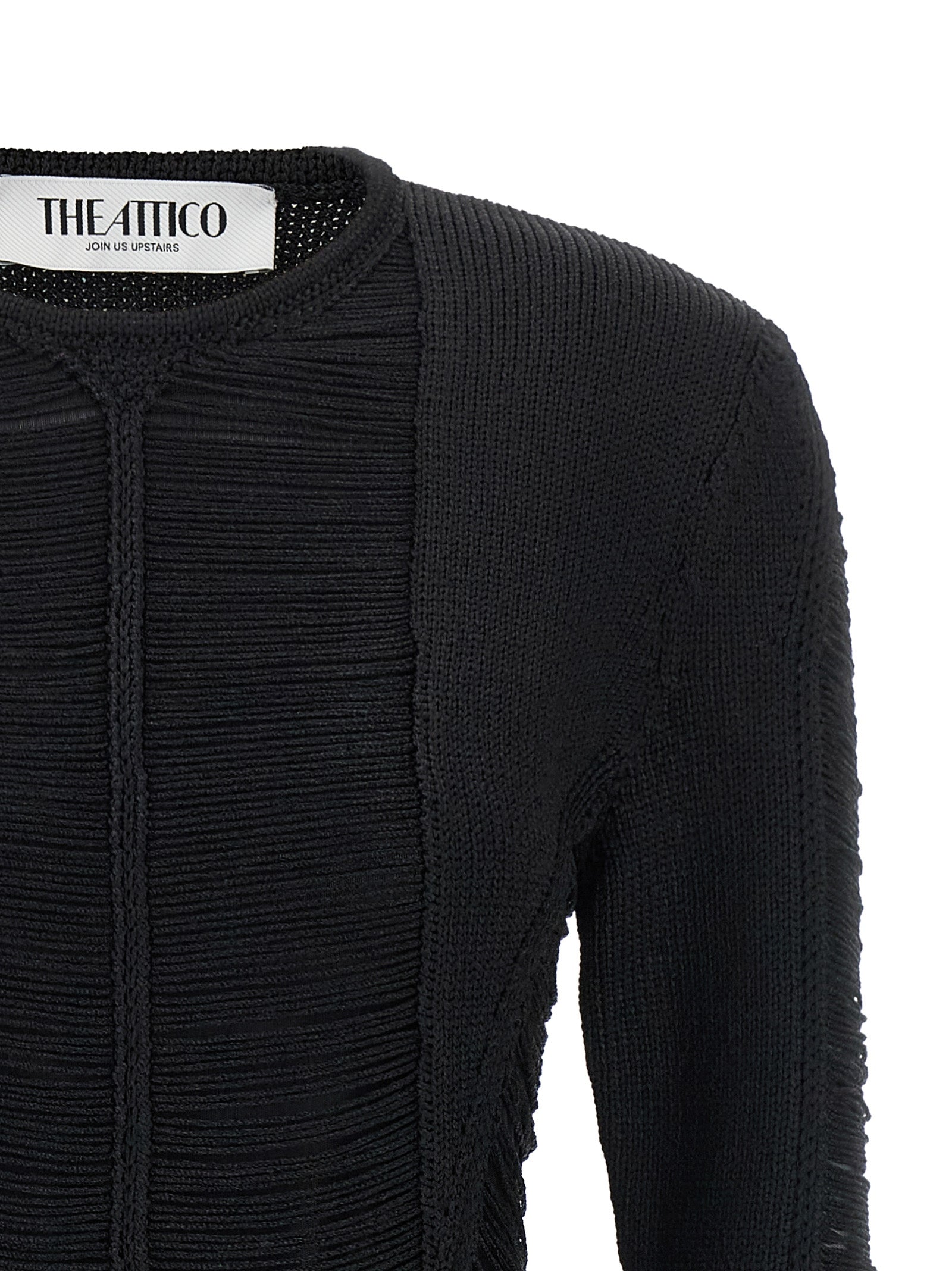 The Attico Fringed Dress