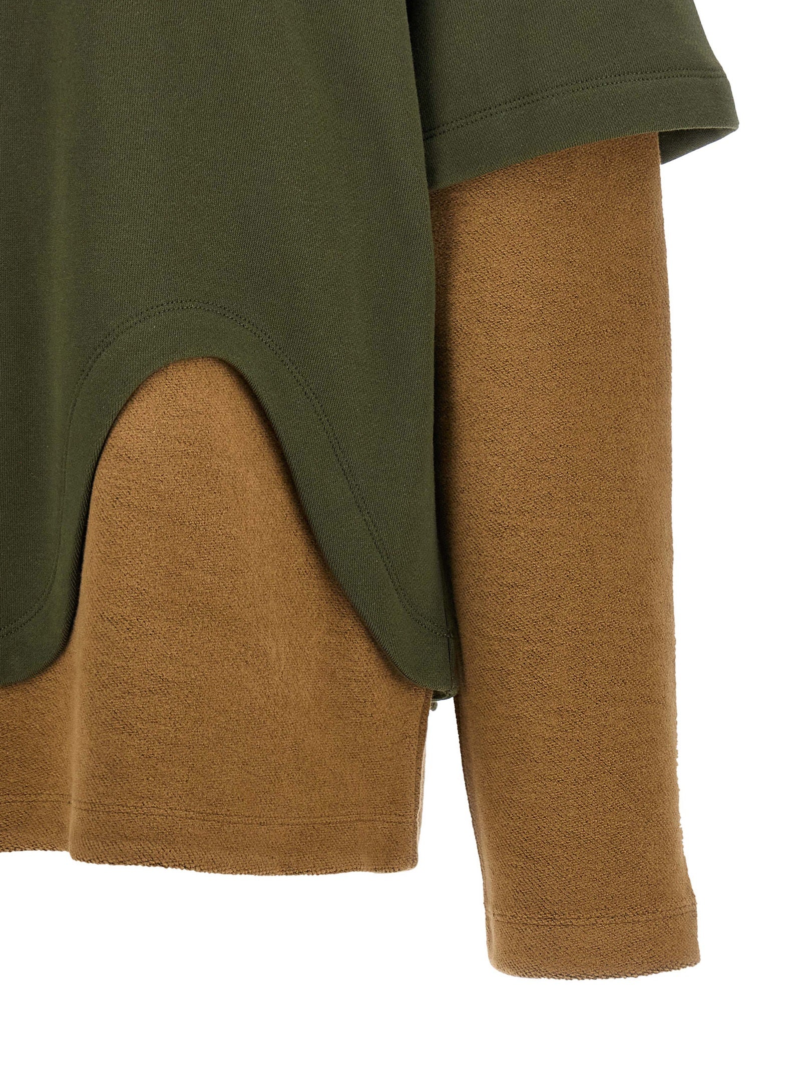 The Attico Trompe L'Oeil Sweatshirt