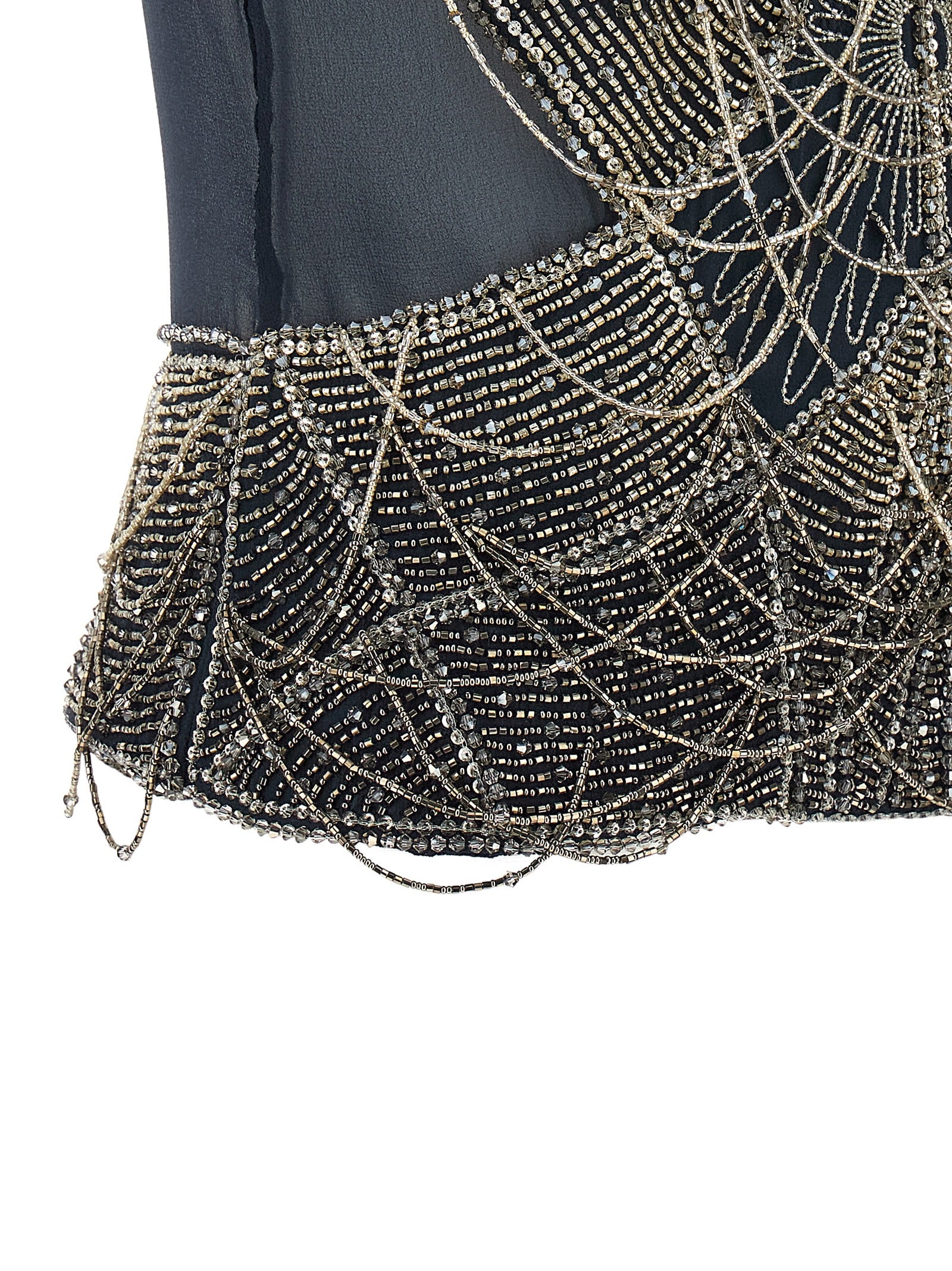 The Attico Jewel Embroidery Top
