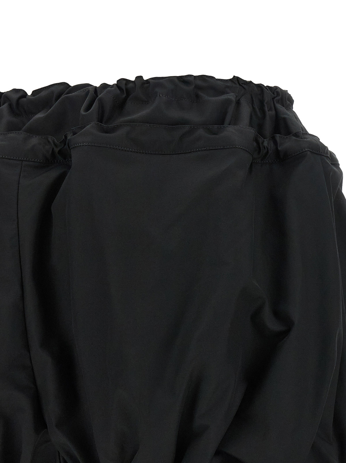 The Attico Black Utility Shorts