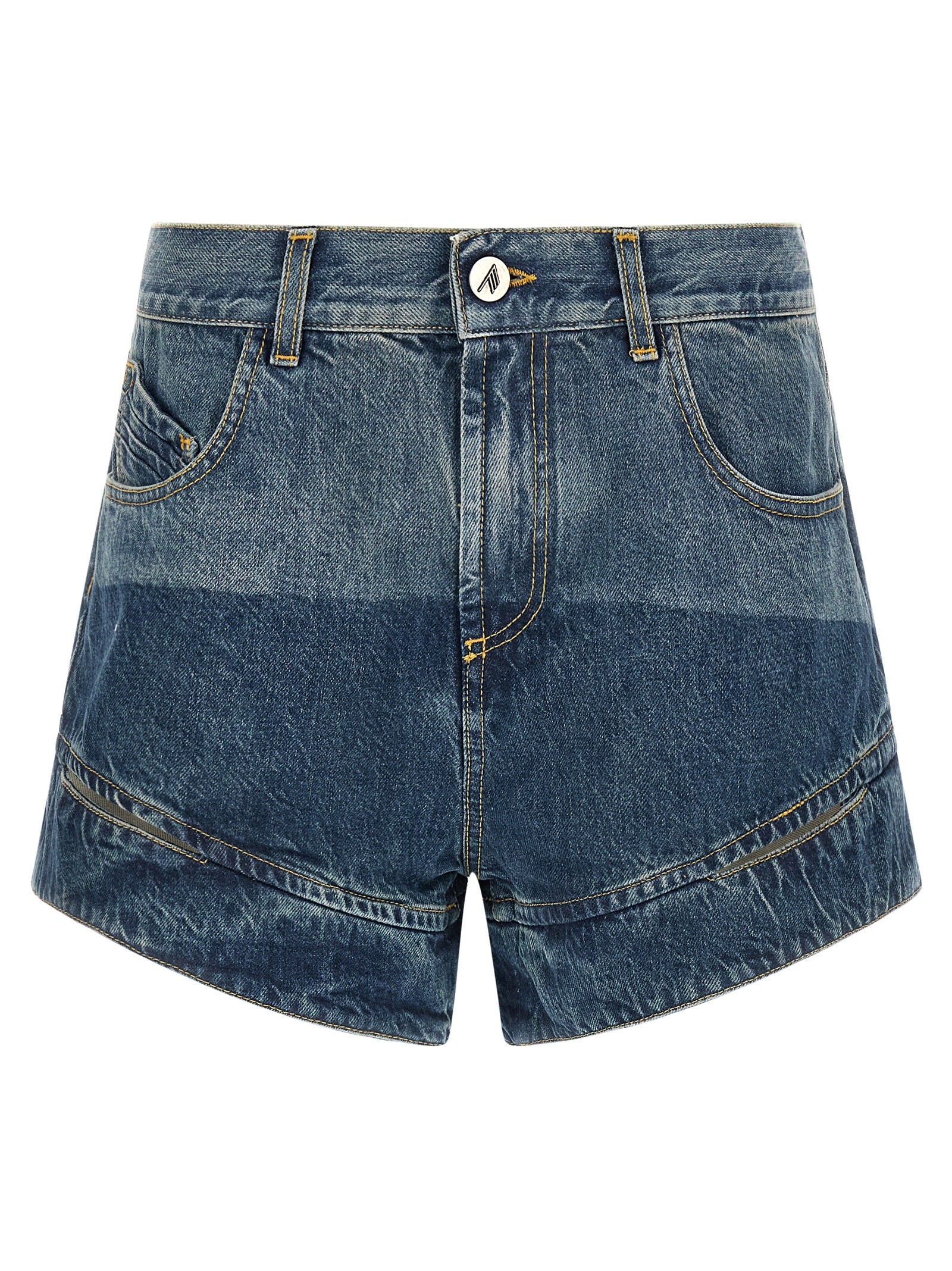 The Attico Cut-Out Shorts