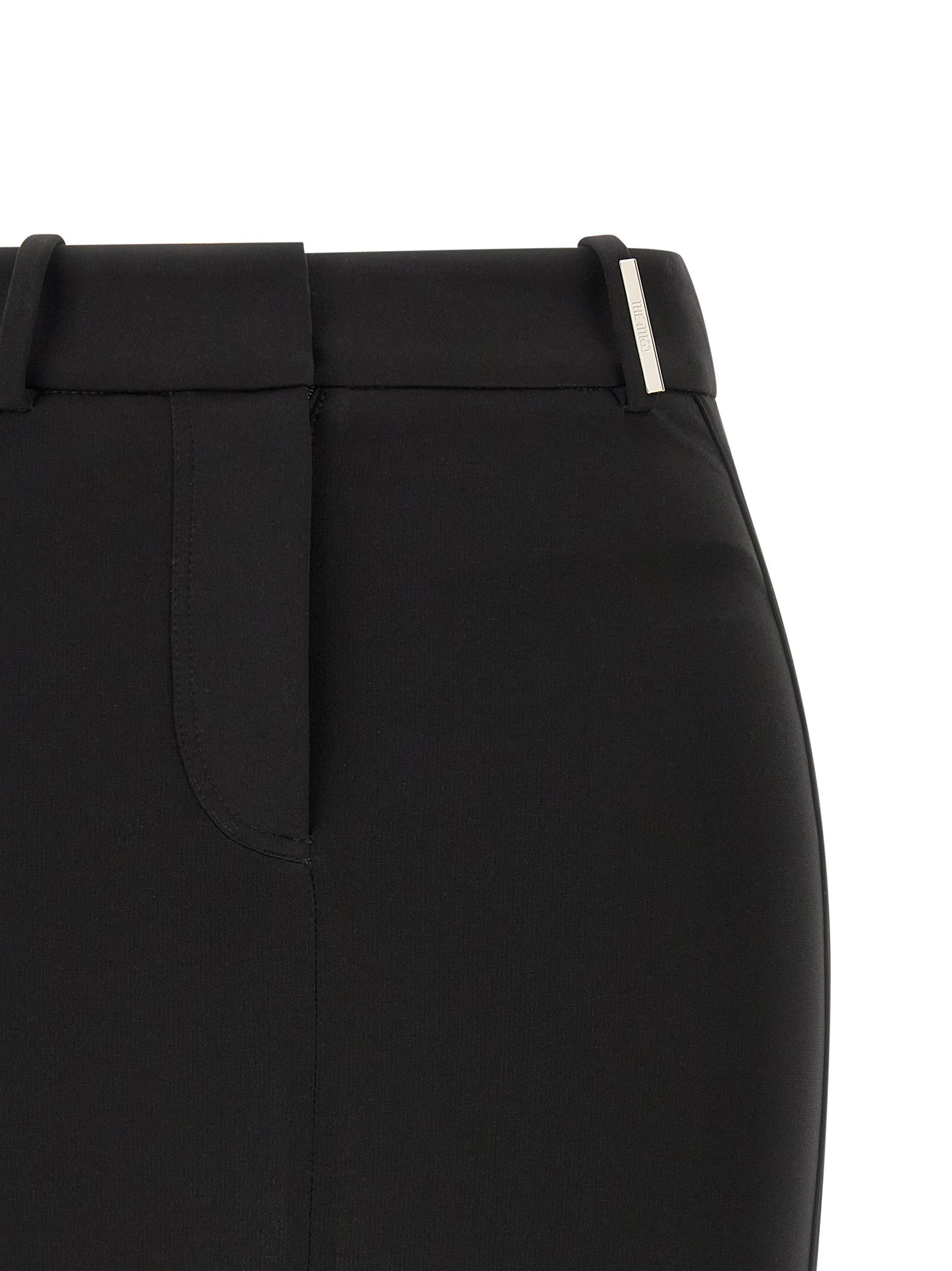 The Attico Metal Plate Skirt