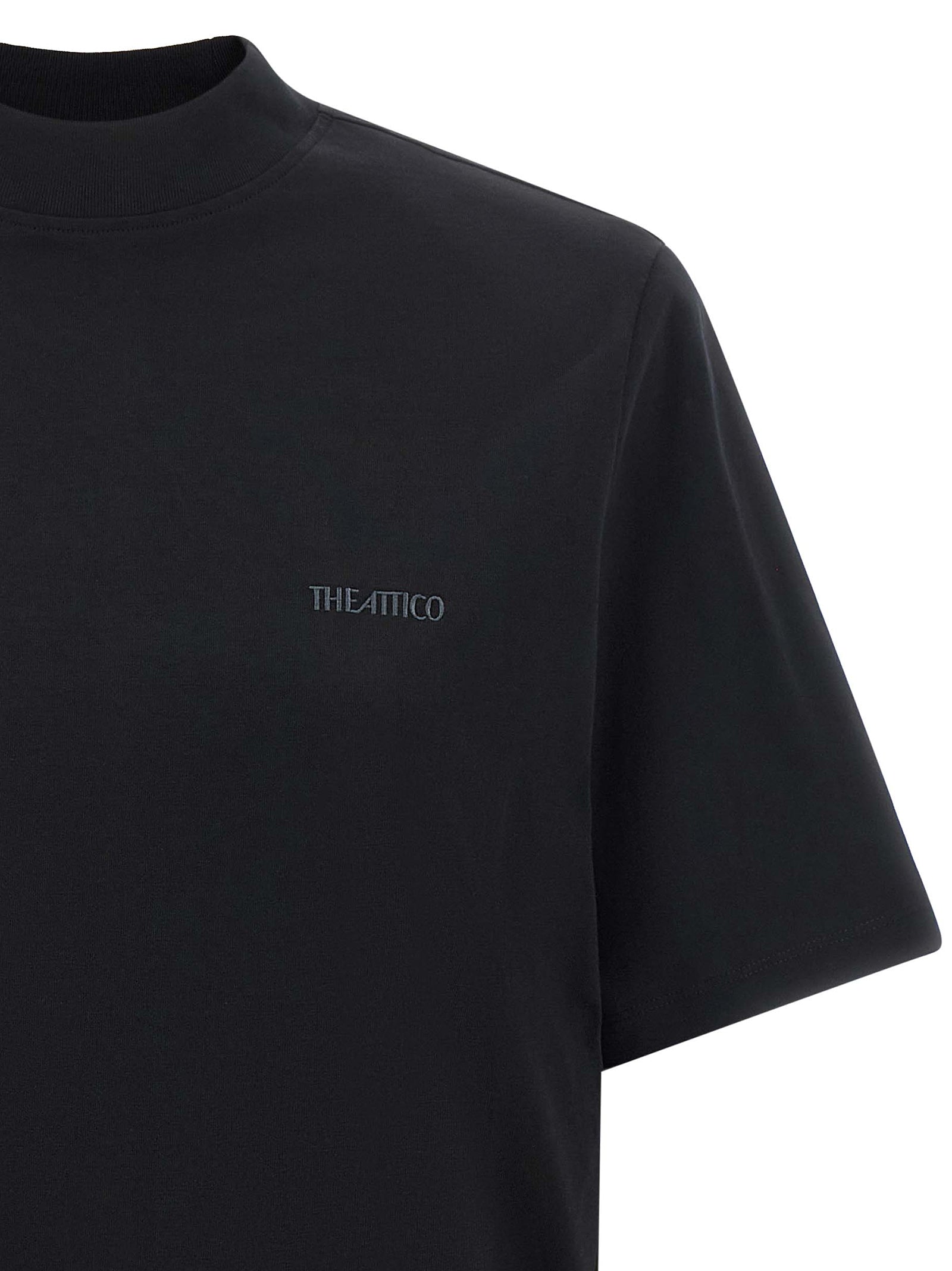 The Attico Mock-Neck T-Shirt
