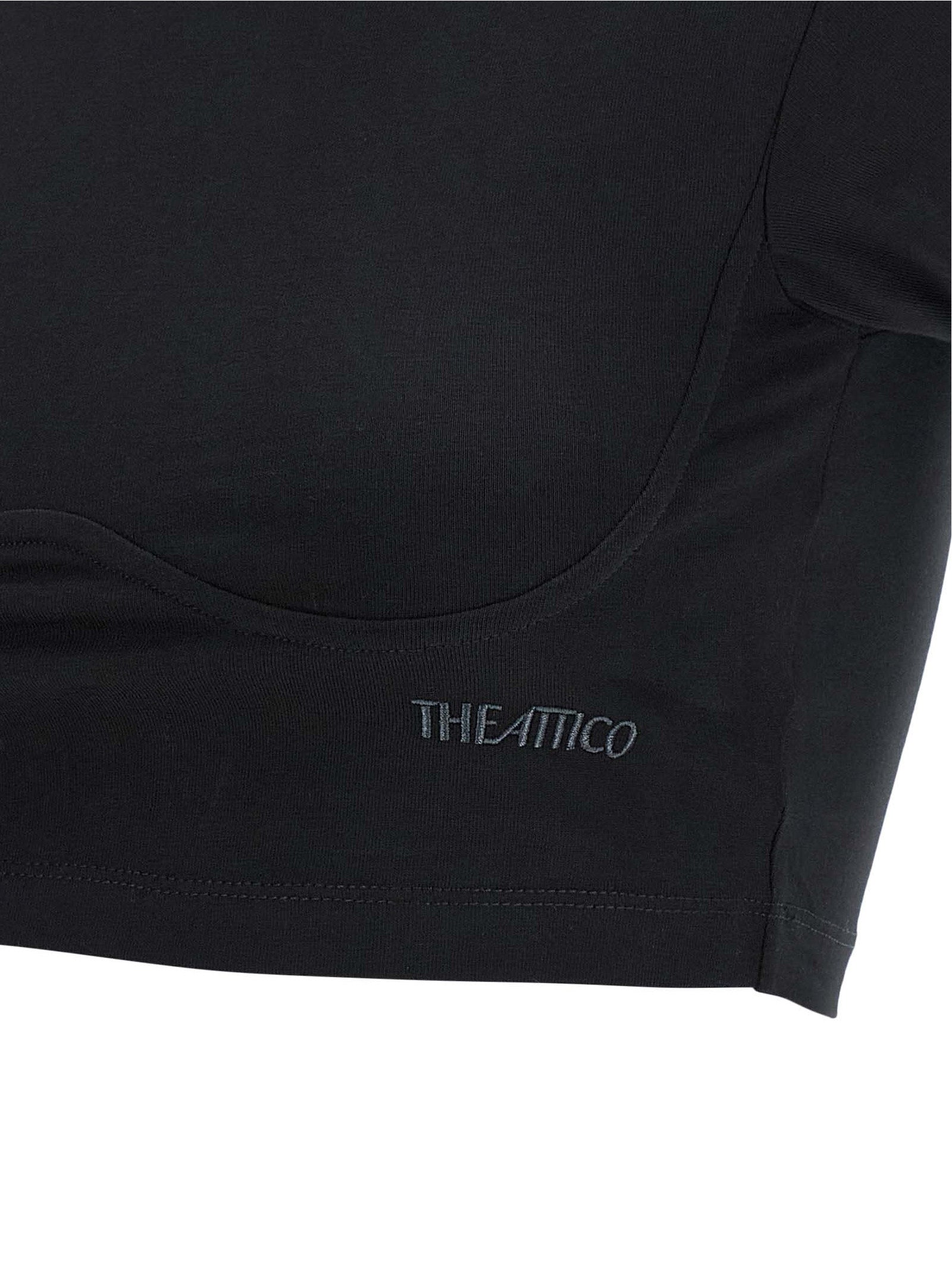The Attico Bustier Crop T-Shirt