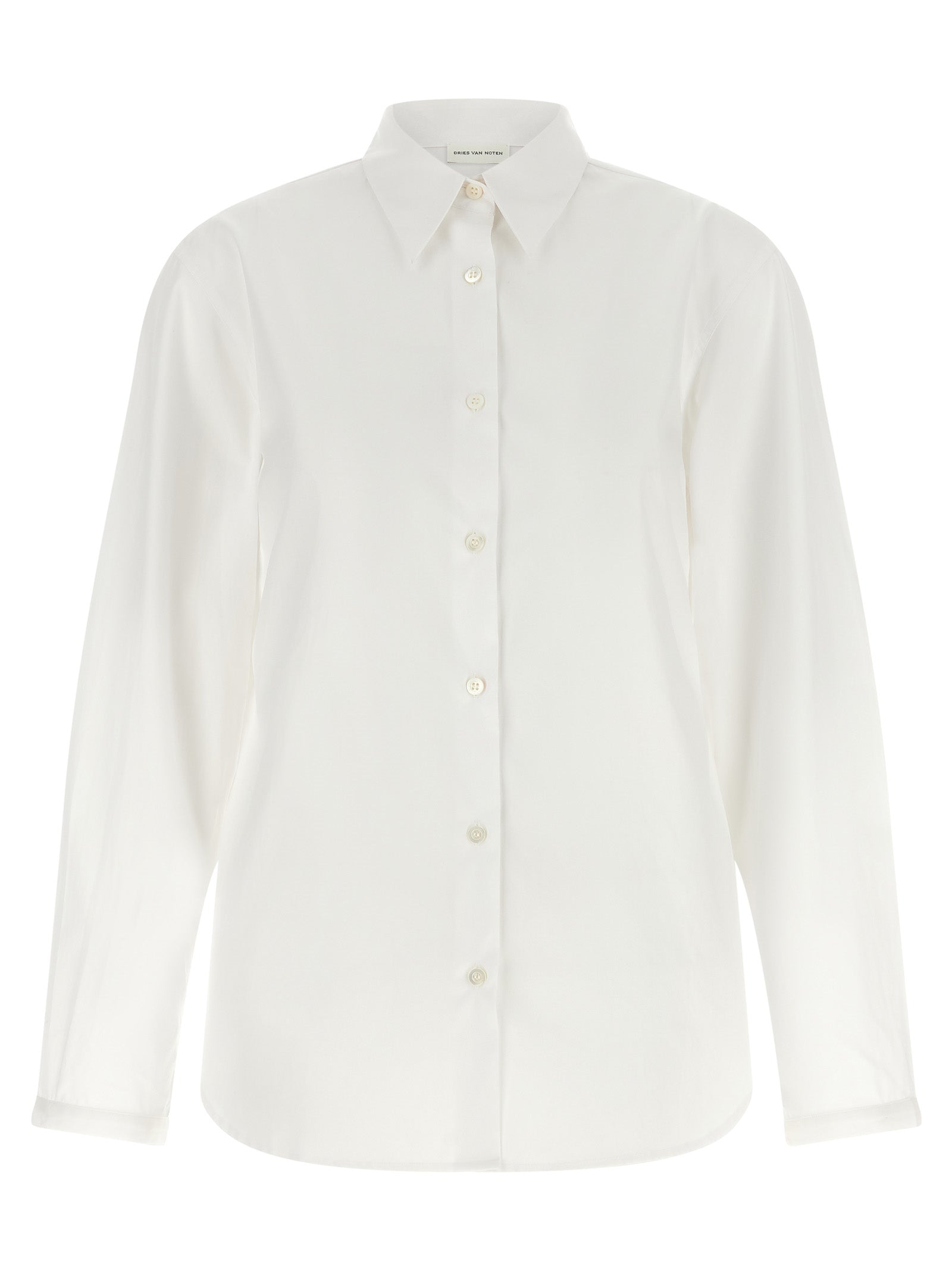Dries Van Noten  Shirt With Embroidered Cuffs