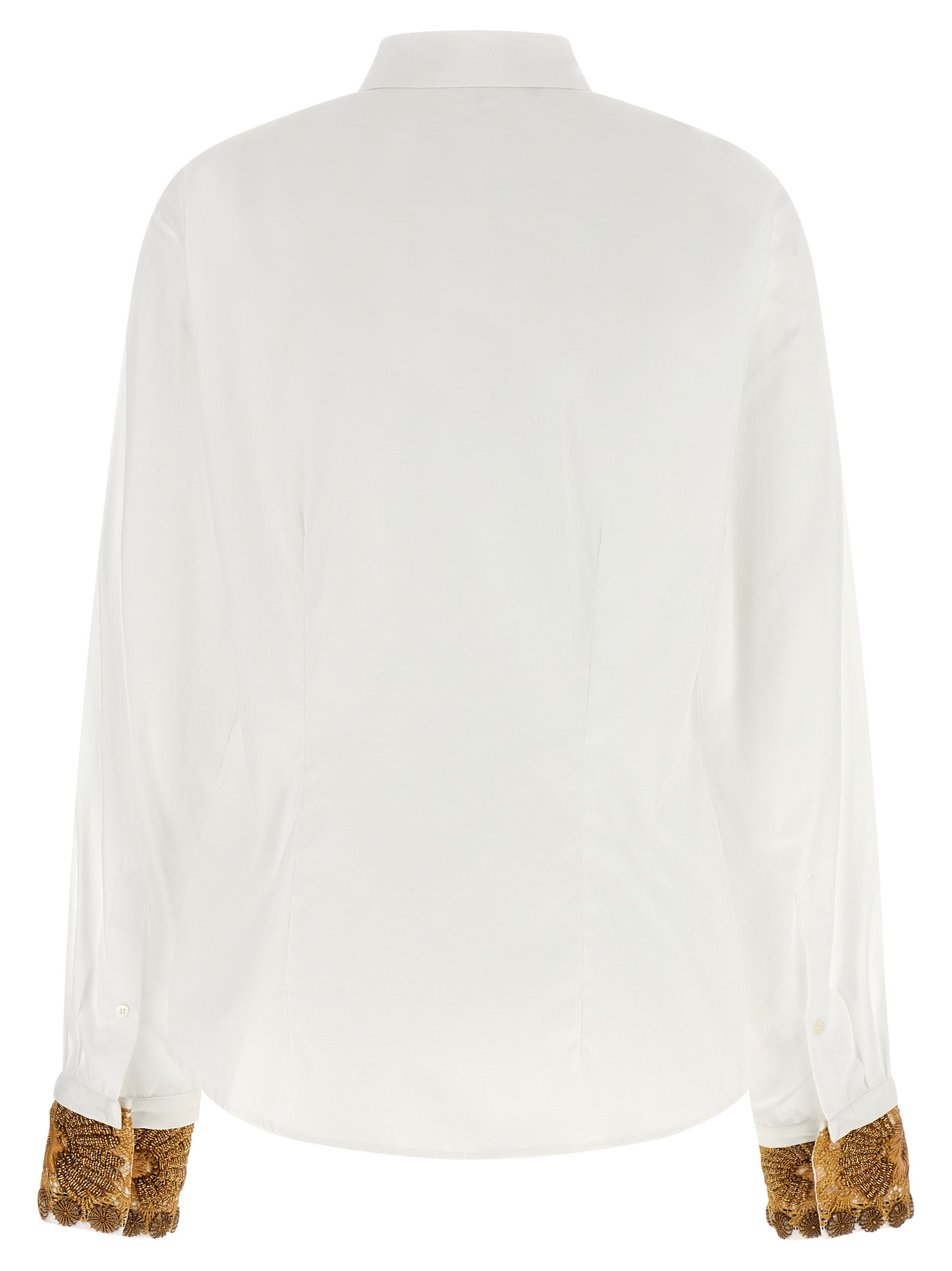 Dries Van Noten  Shirt With Embroidered Cuffs