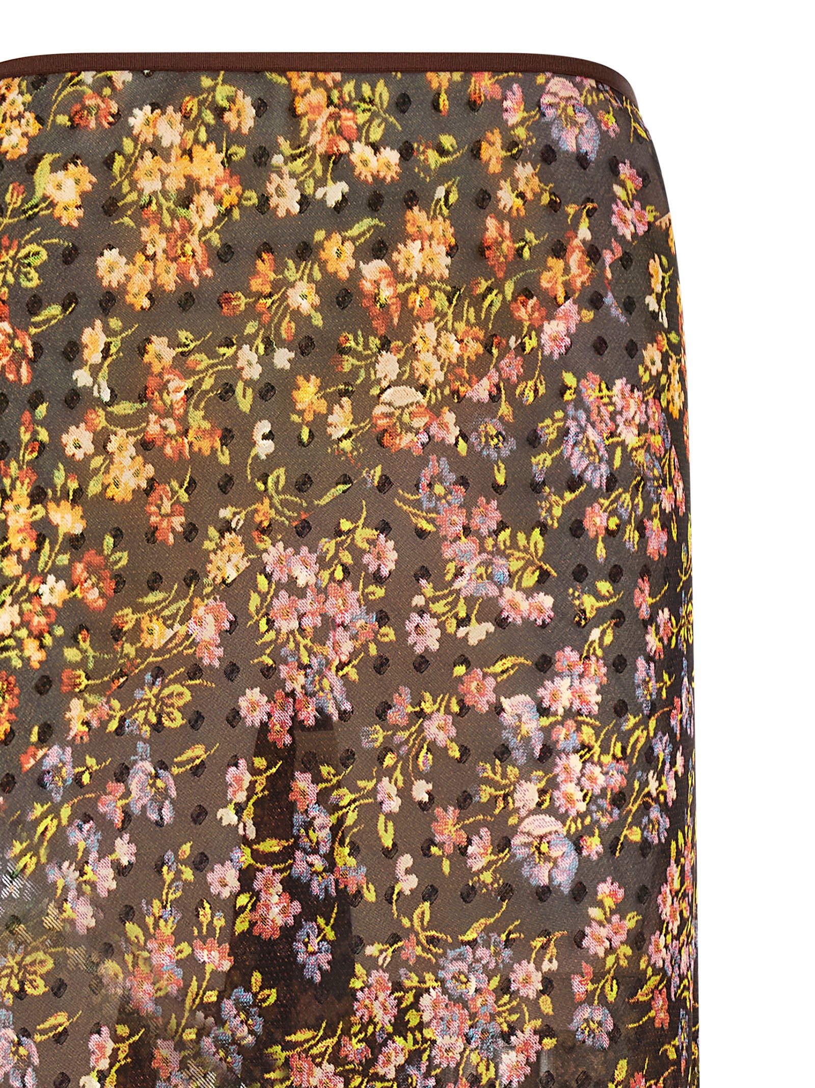 Dries Van Noten  Floral 'Sati' Skirt