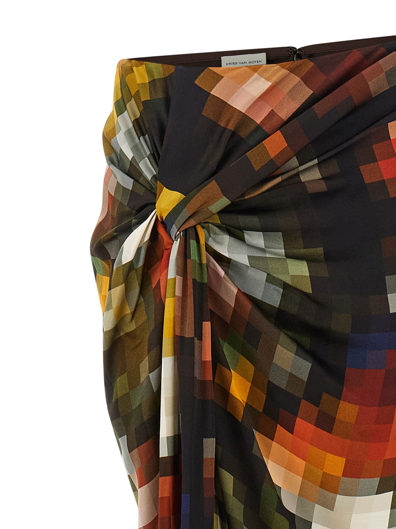 Dries Van Noten  'Suma Bis' Draped Skirt