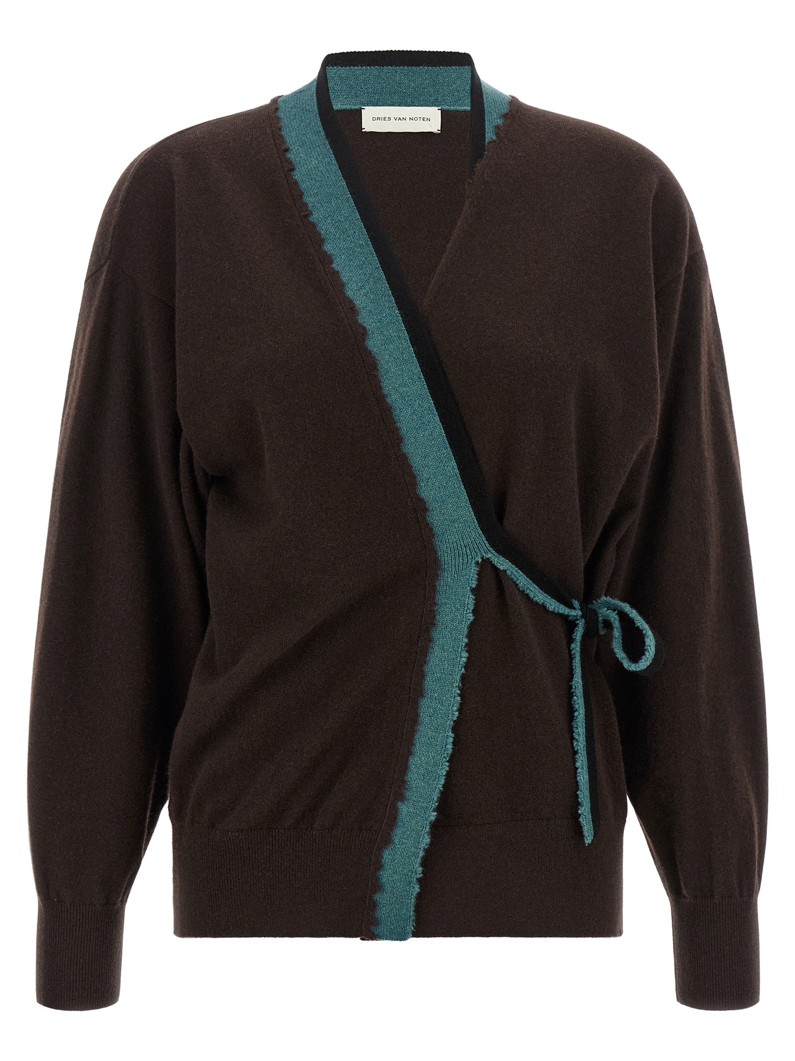 Dries Van Noten  'Toma' Sweater With Crossed Closure