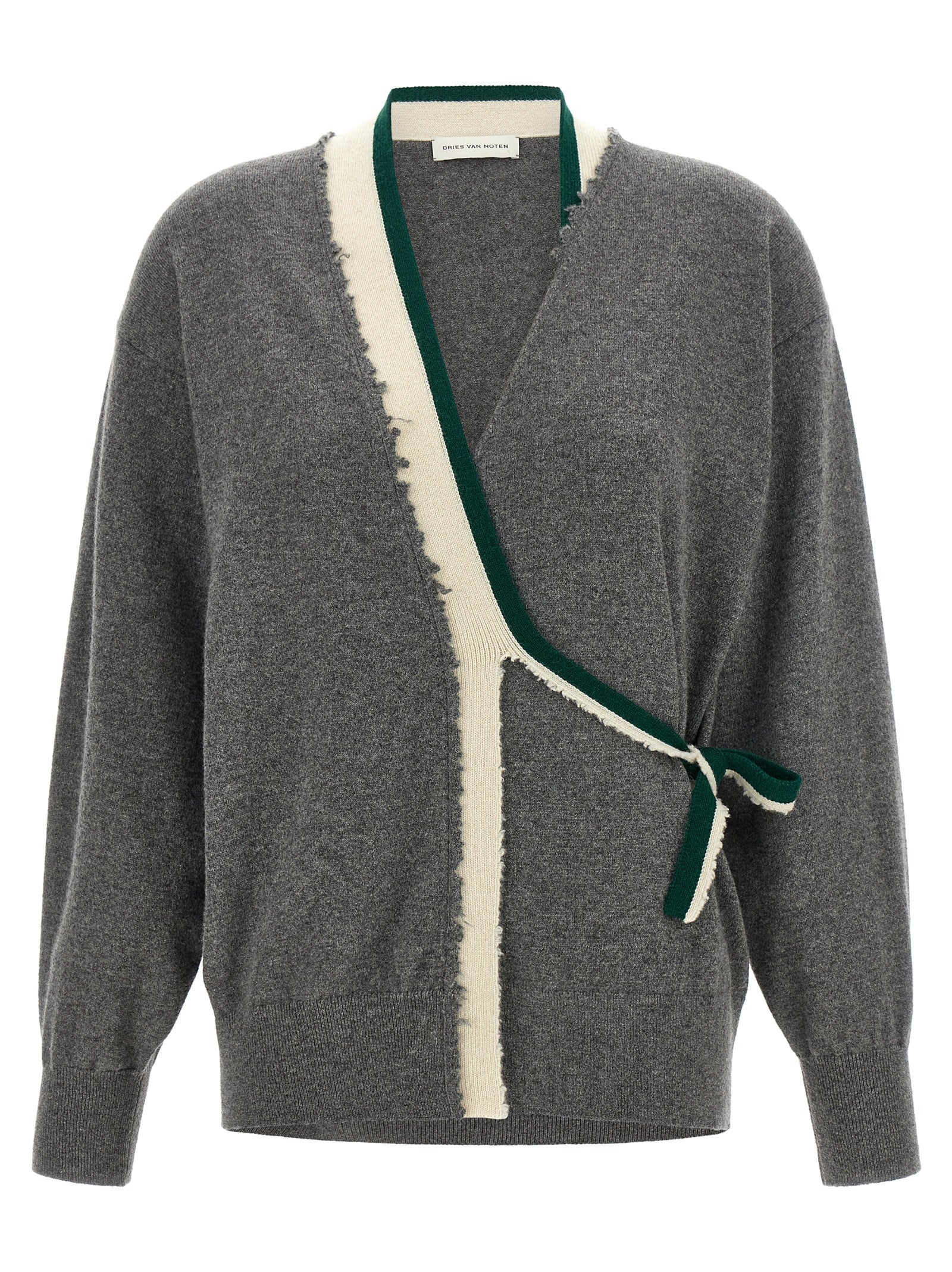 Dries Van Noten  'Toma' Sweater With Crossed Closure