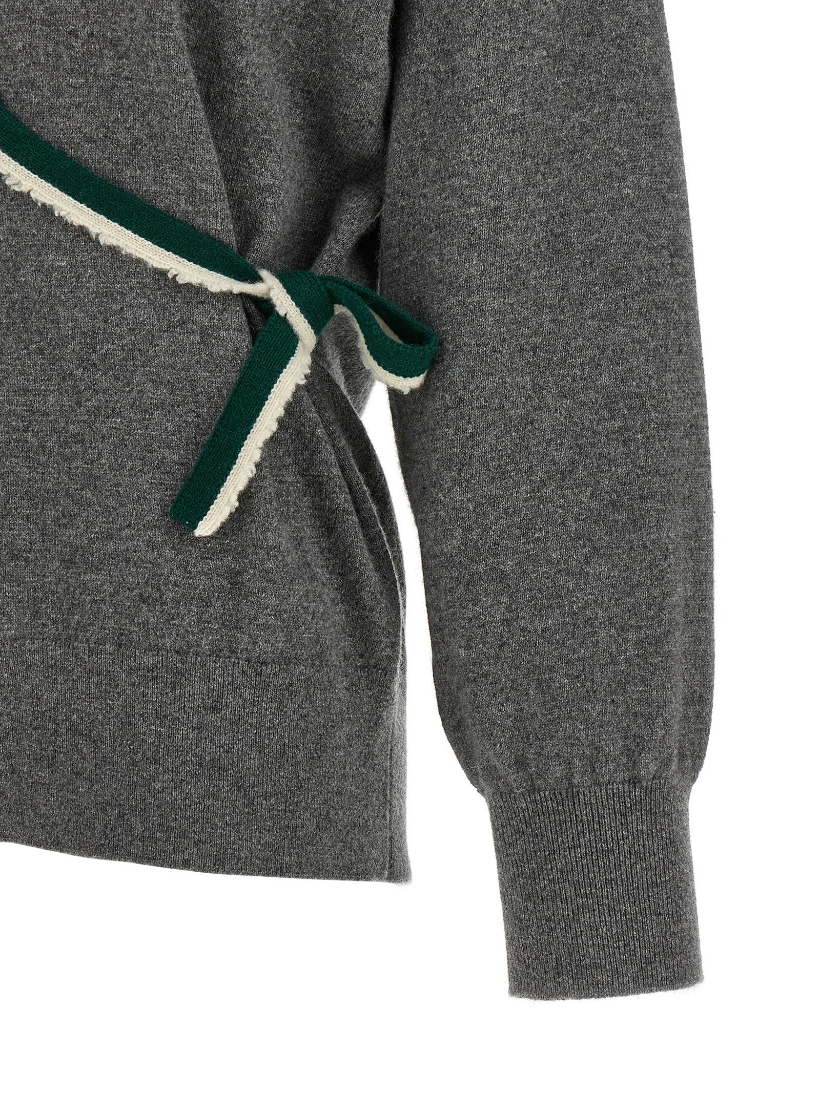 Dries Van Noten  'Toma' Sweater With Crossed Closure