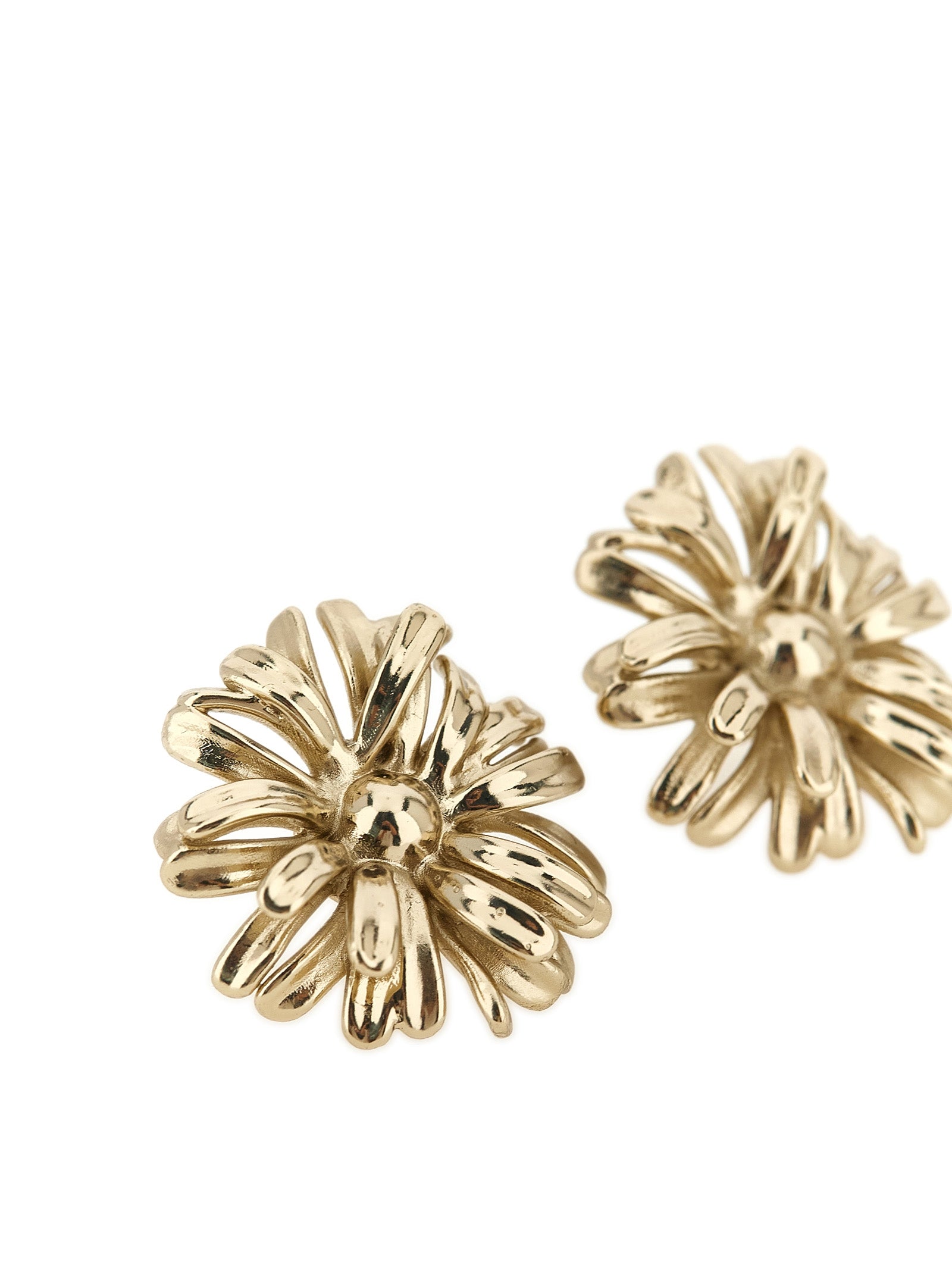 Dries Van Noten  Flower Earrings