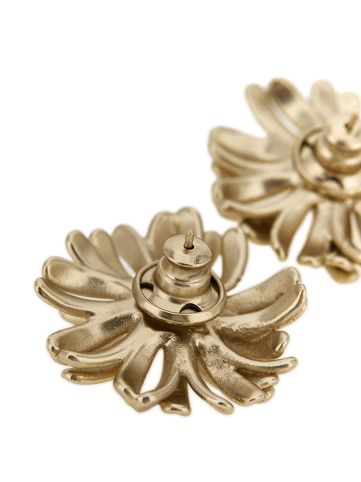 Dries Van Noten  Flower Earrings