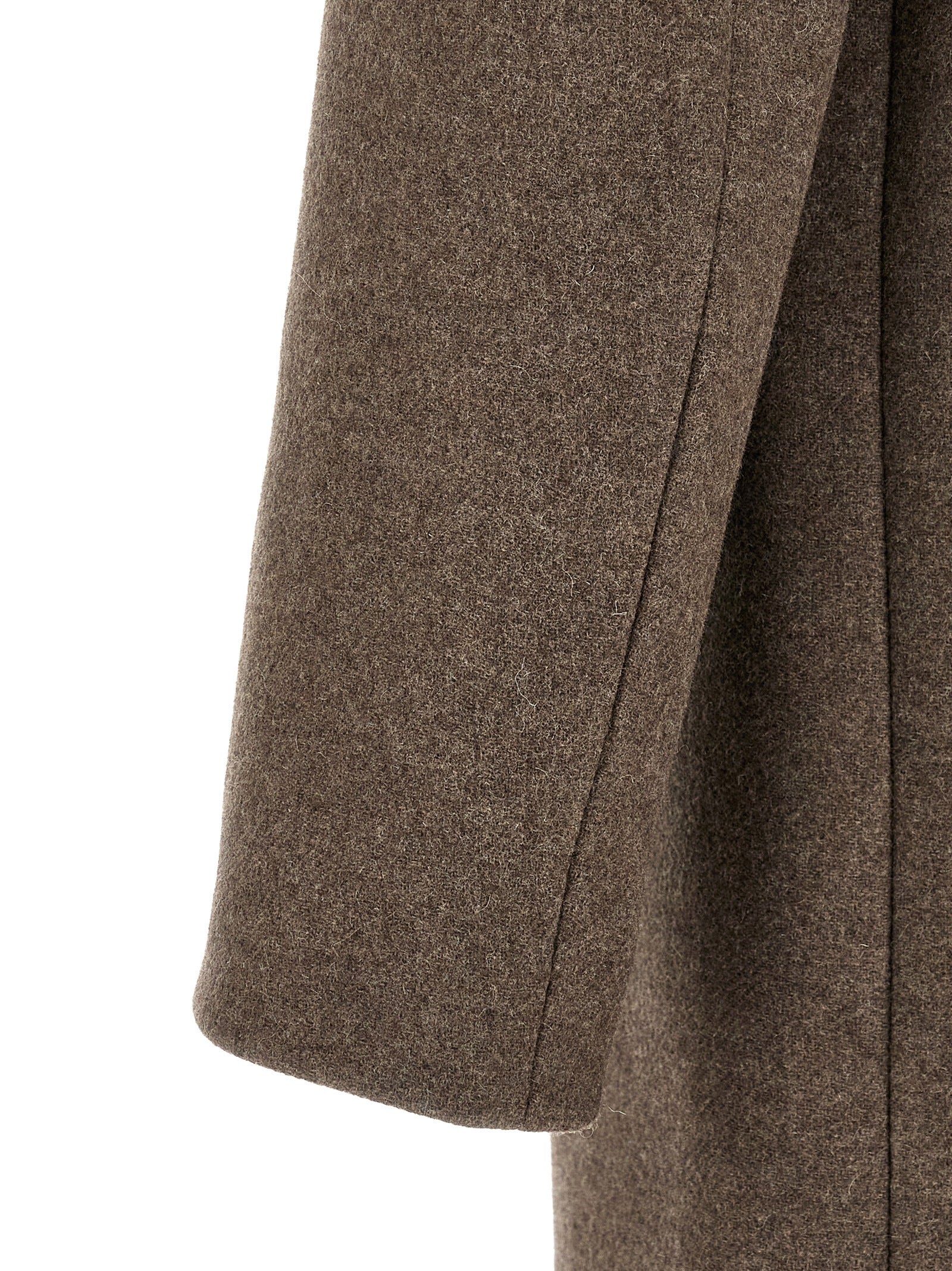 Dries Van Noten  'Rustic' Wool Coat