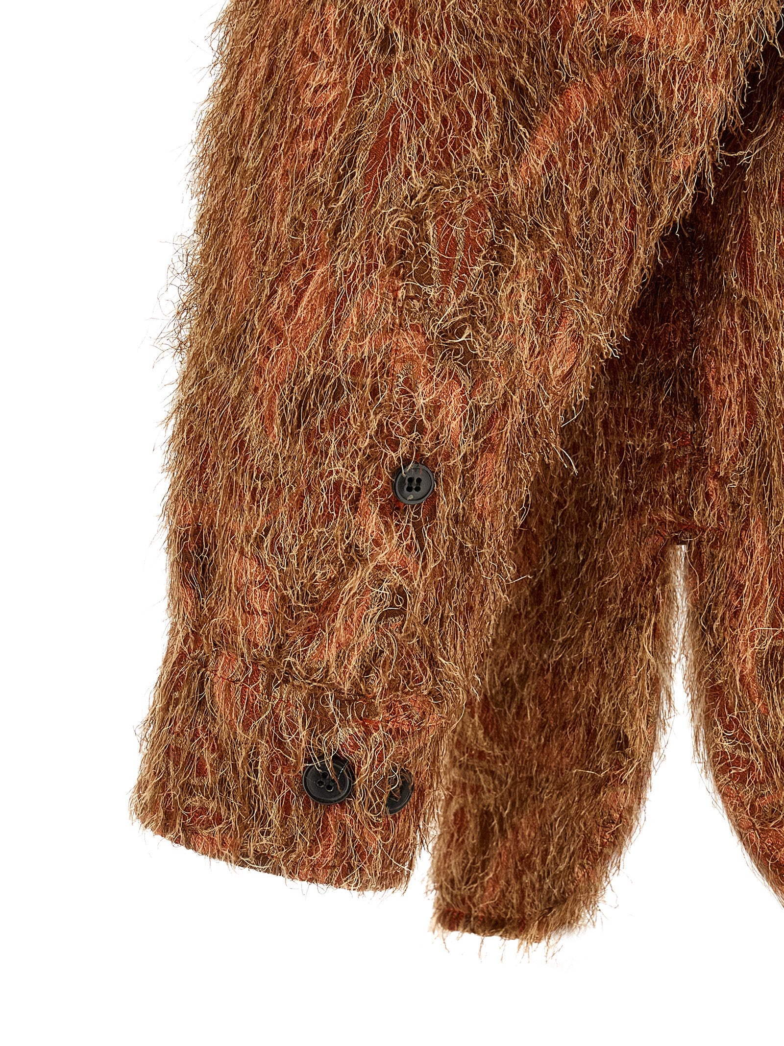Dries Van Noten  Shaggy Fringed Shirt