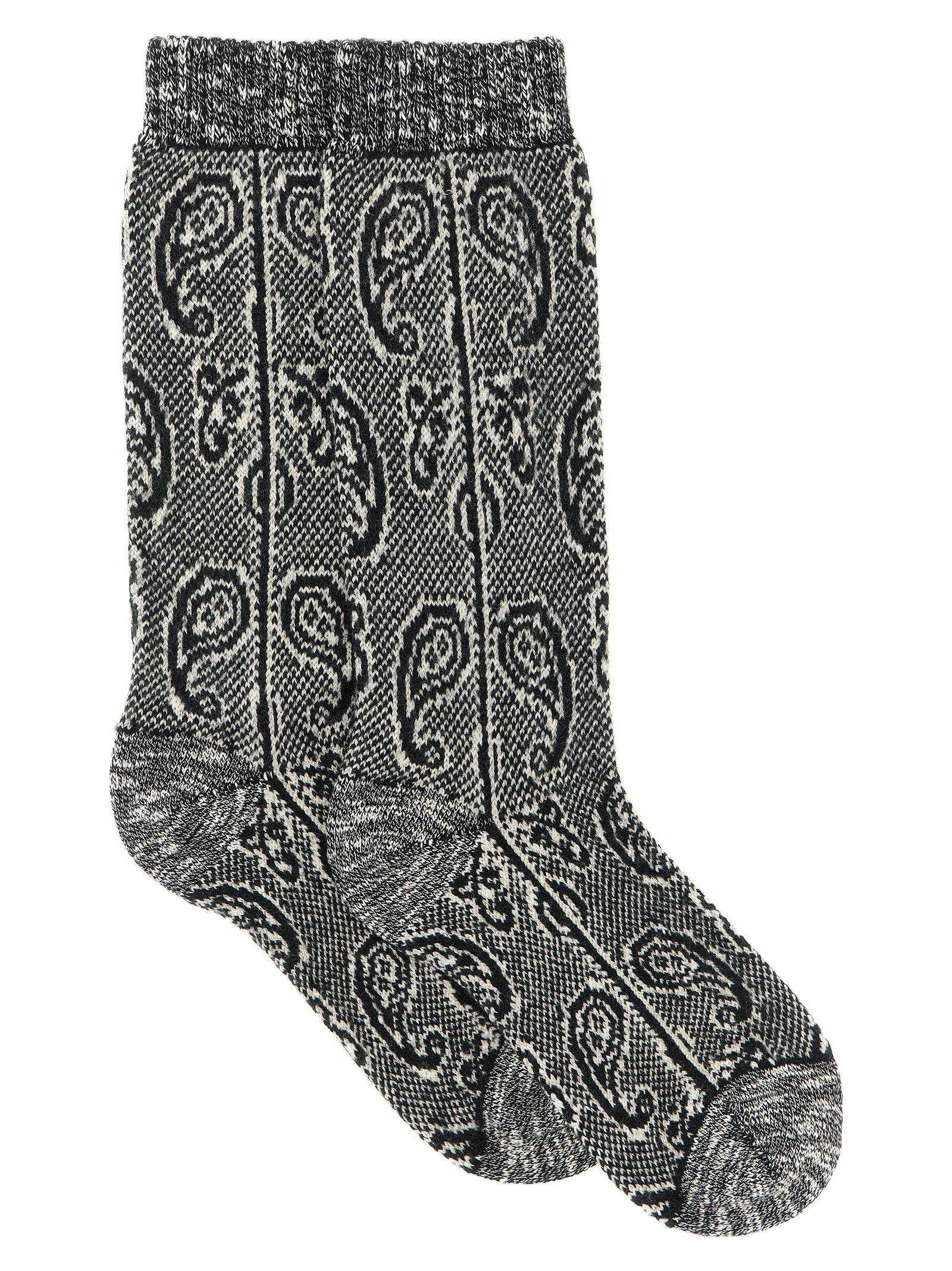 Dries Van Noten  Paisley Jacquard Socks