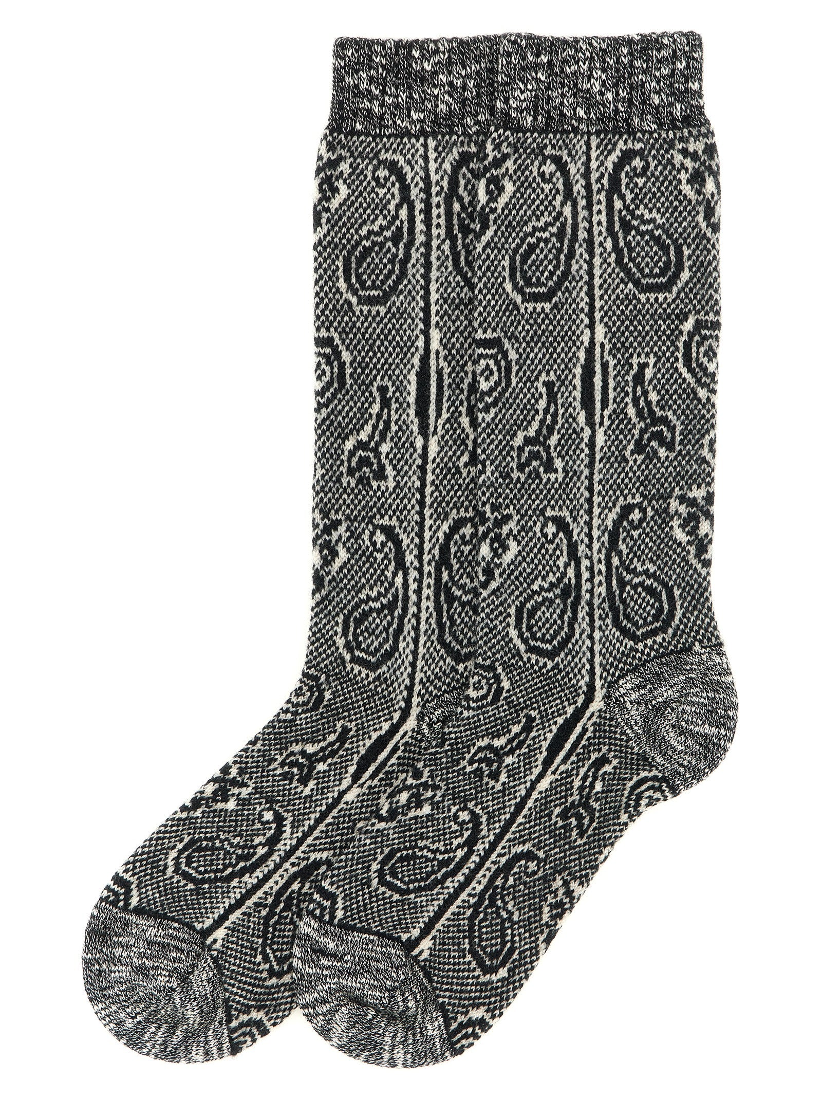 Dries Van Noten  Paisley Jacquard Socks
