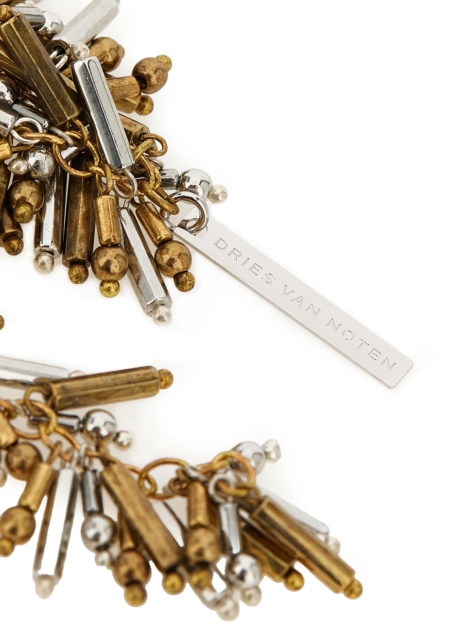 Dries Van Noten  'Embroidered Scarf' Necklace