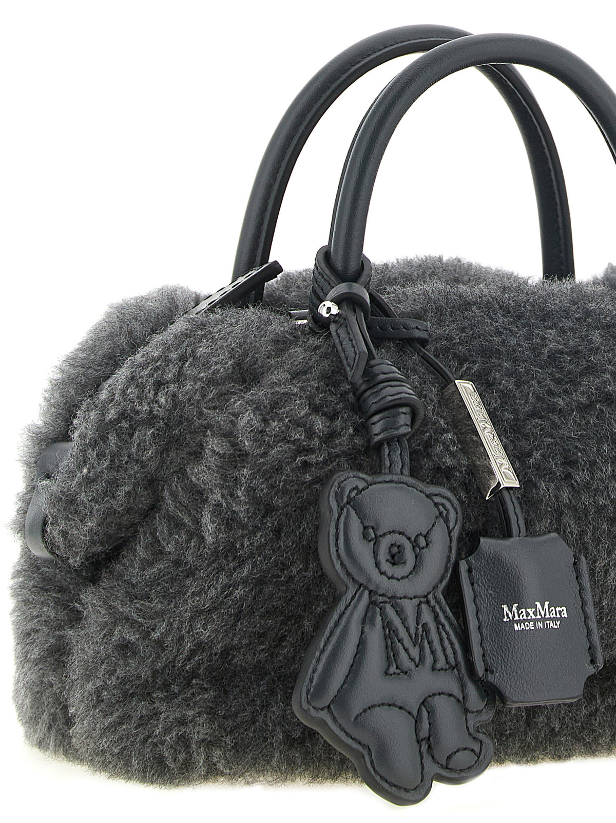 Max Mara Small Grey 'Teddy Holdals' Top Case