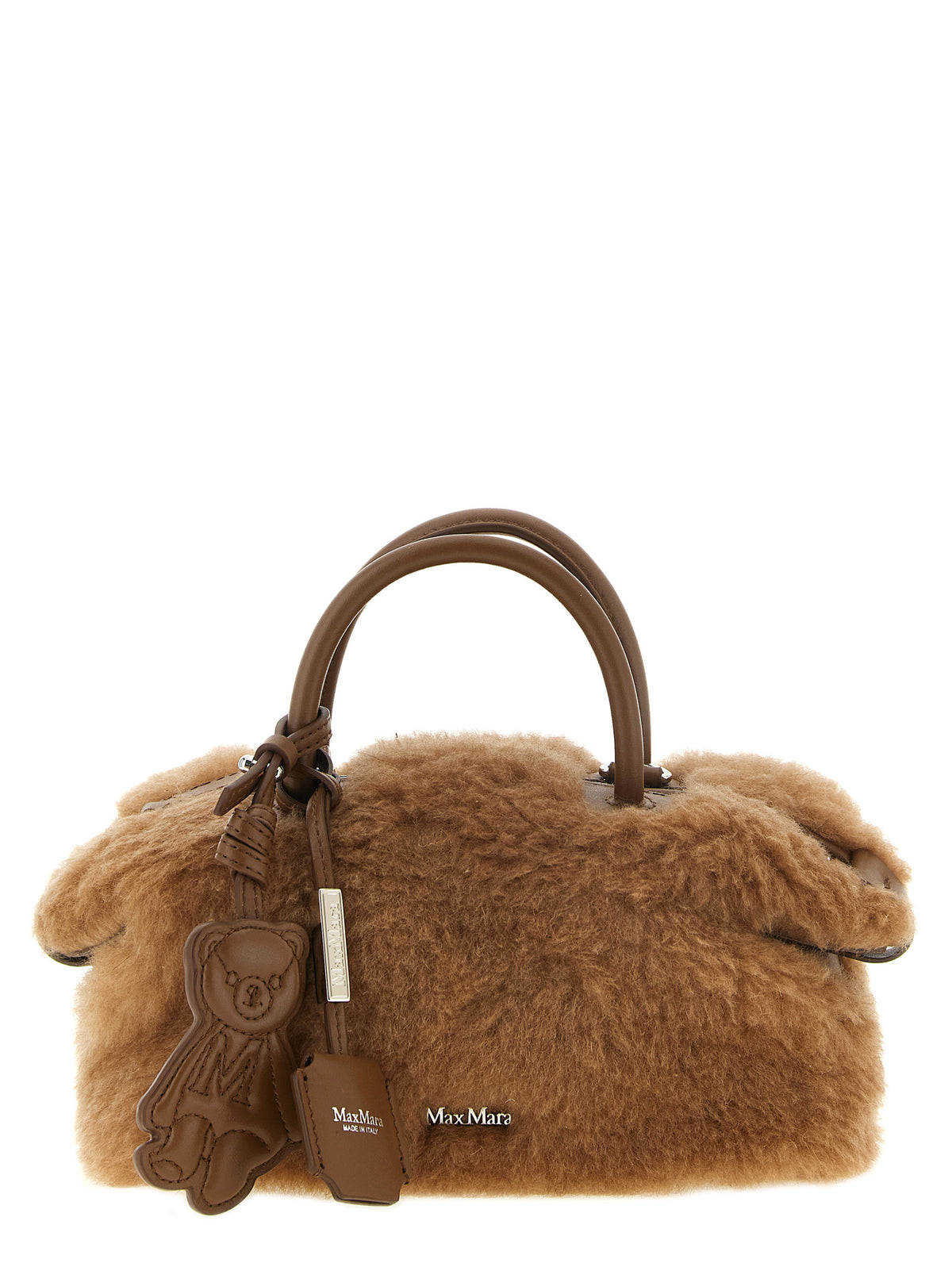 Max Mara Small Beige 'Teddy Holdals' Top Case