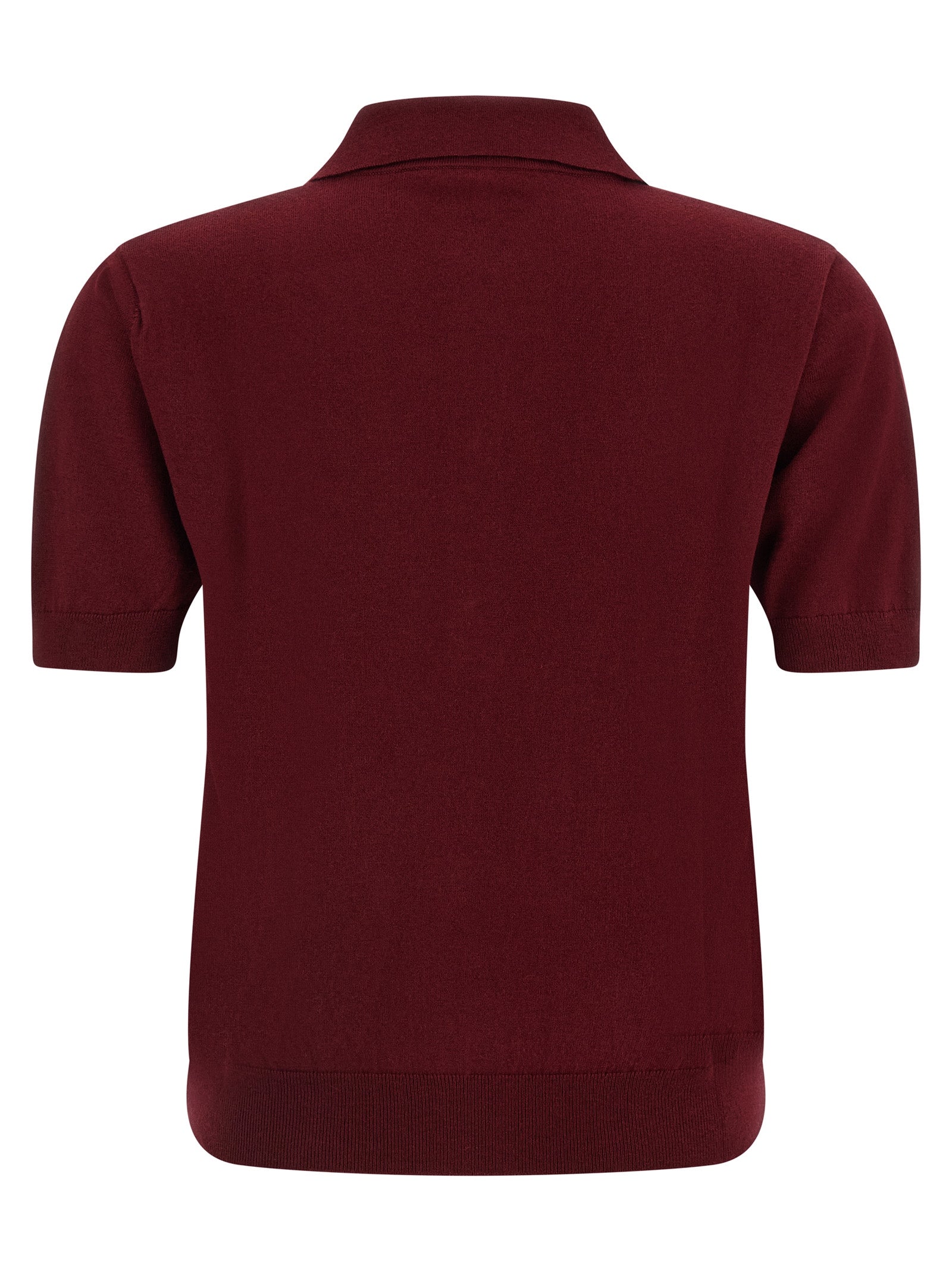 Max Mara 'S 'Pomposa' Knit Polo Shirt