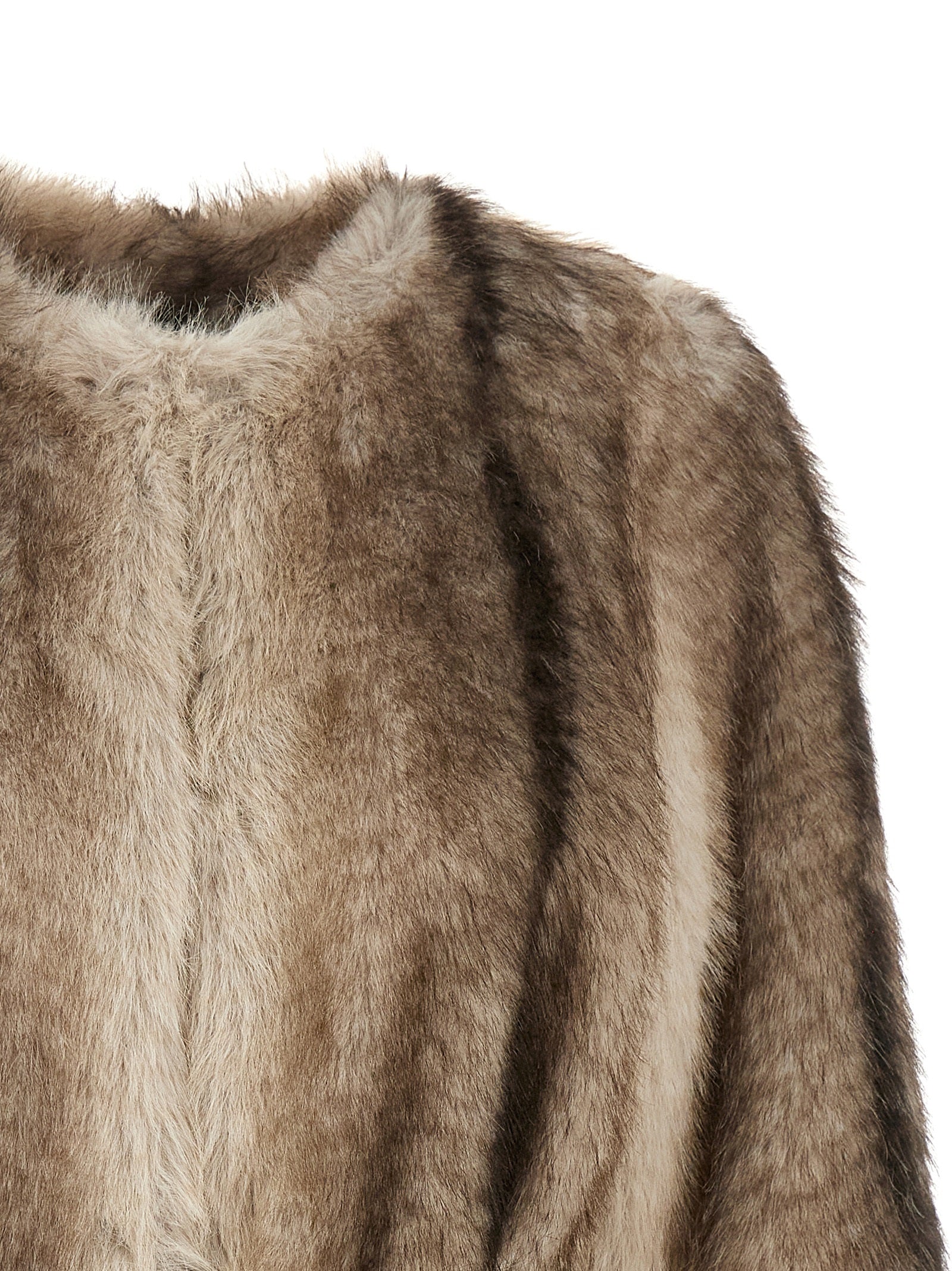 Twin Set Eco-Fur Coat