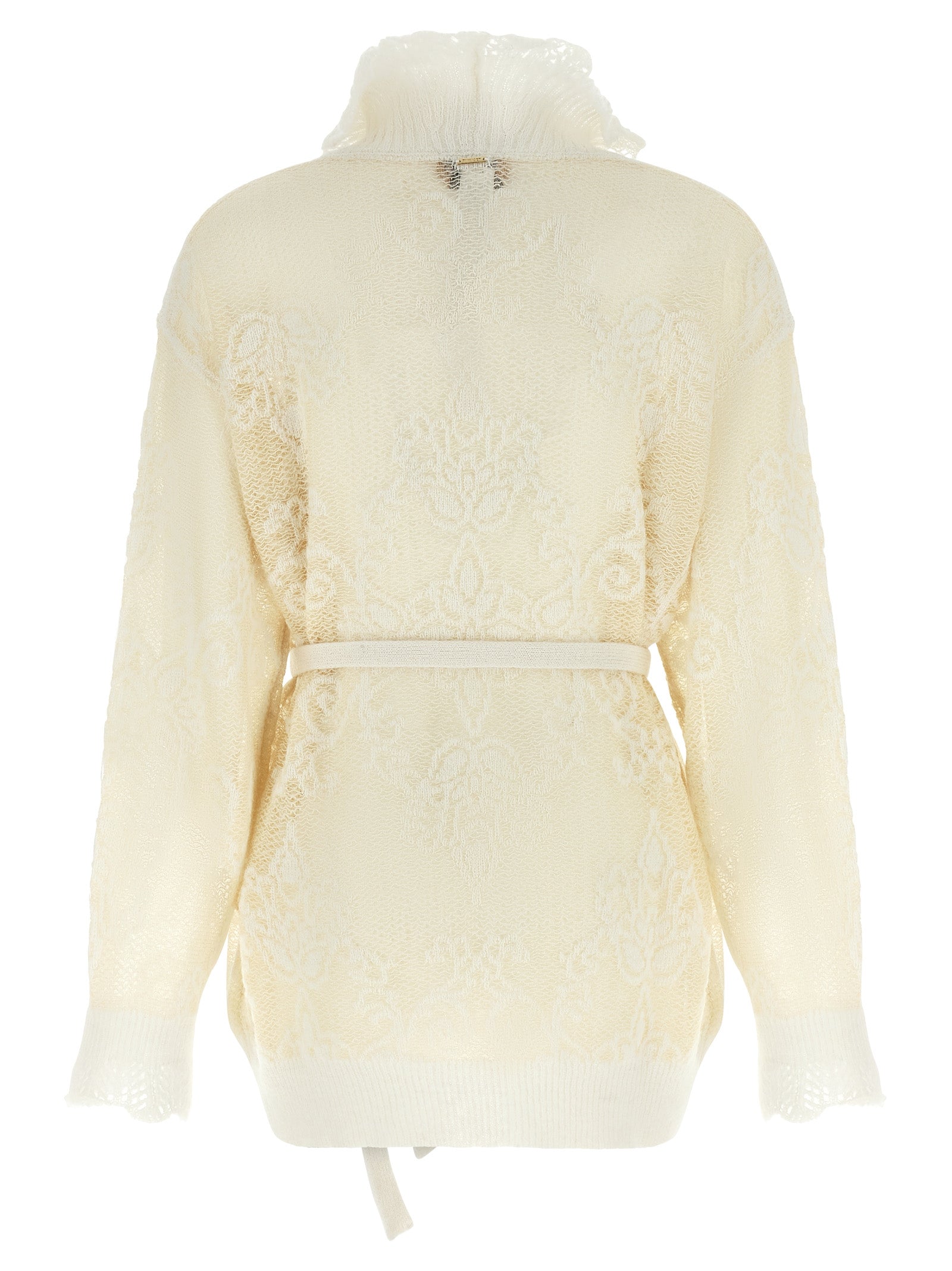 Twin Set Jacquard Yarn Sweater