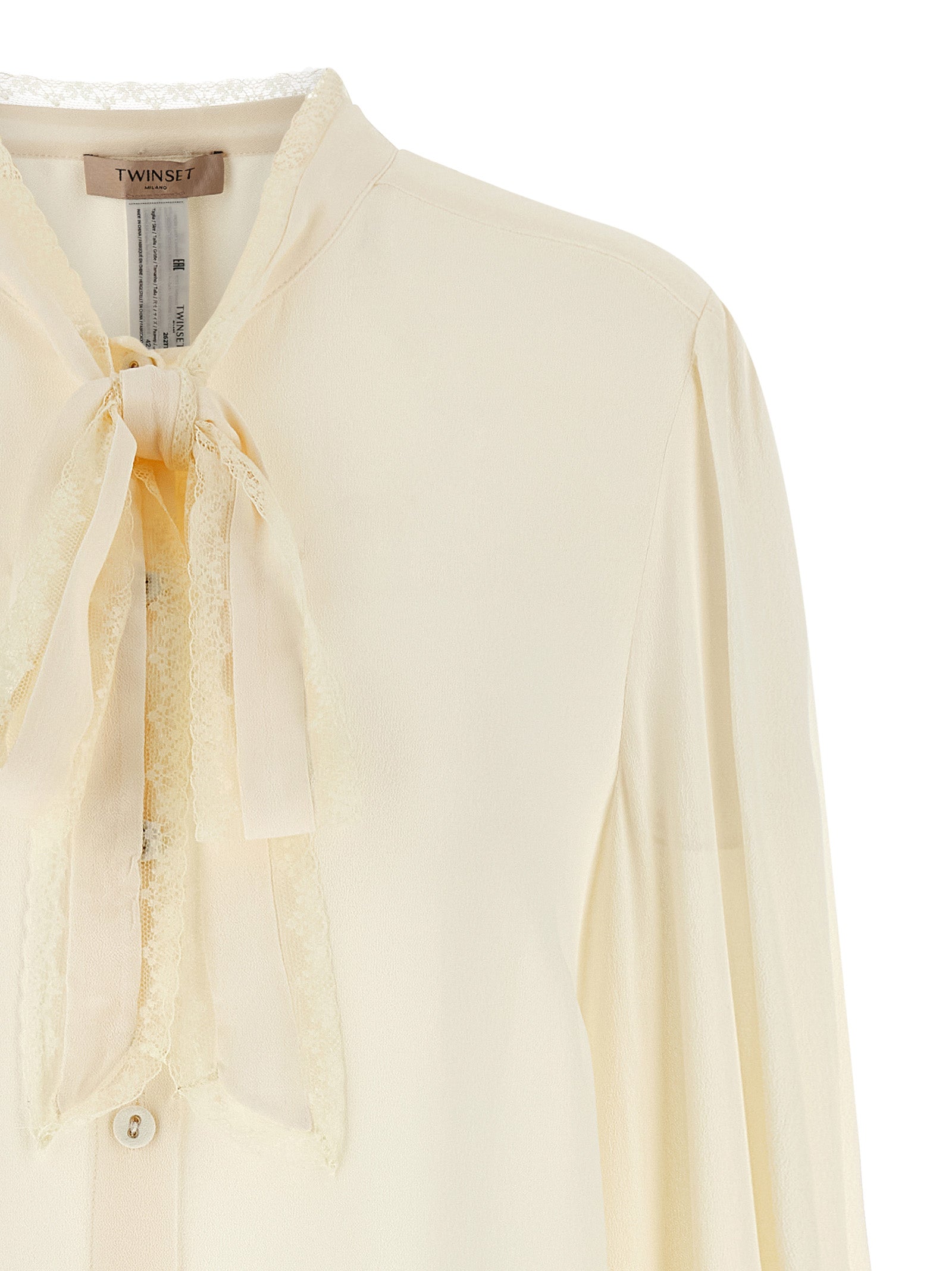 Twin Set Lace Insert Shirt