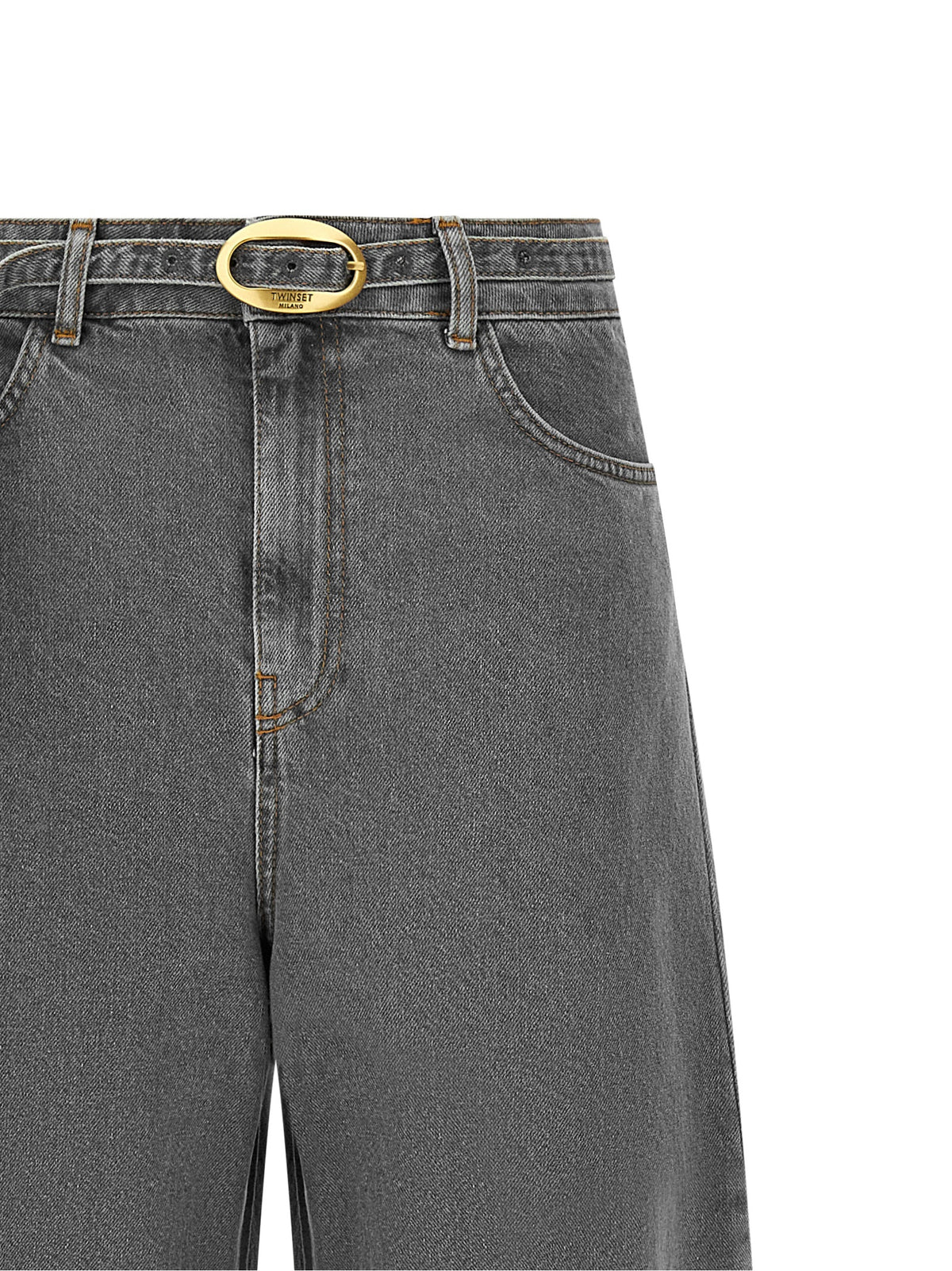 Twin Set Belted Jeans