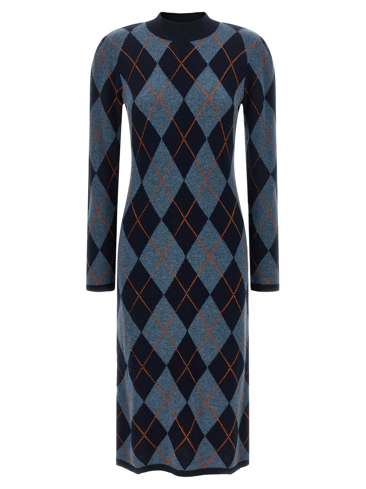 Twin Set Diamond-Shaped Knit Dress