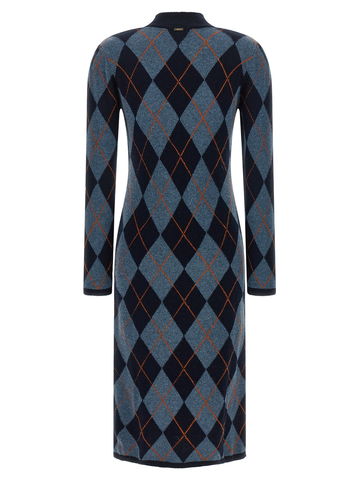 Twin Set Diamond-Shaped Knit Dress