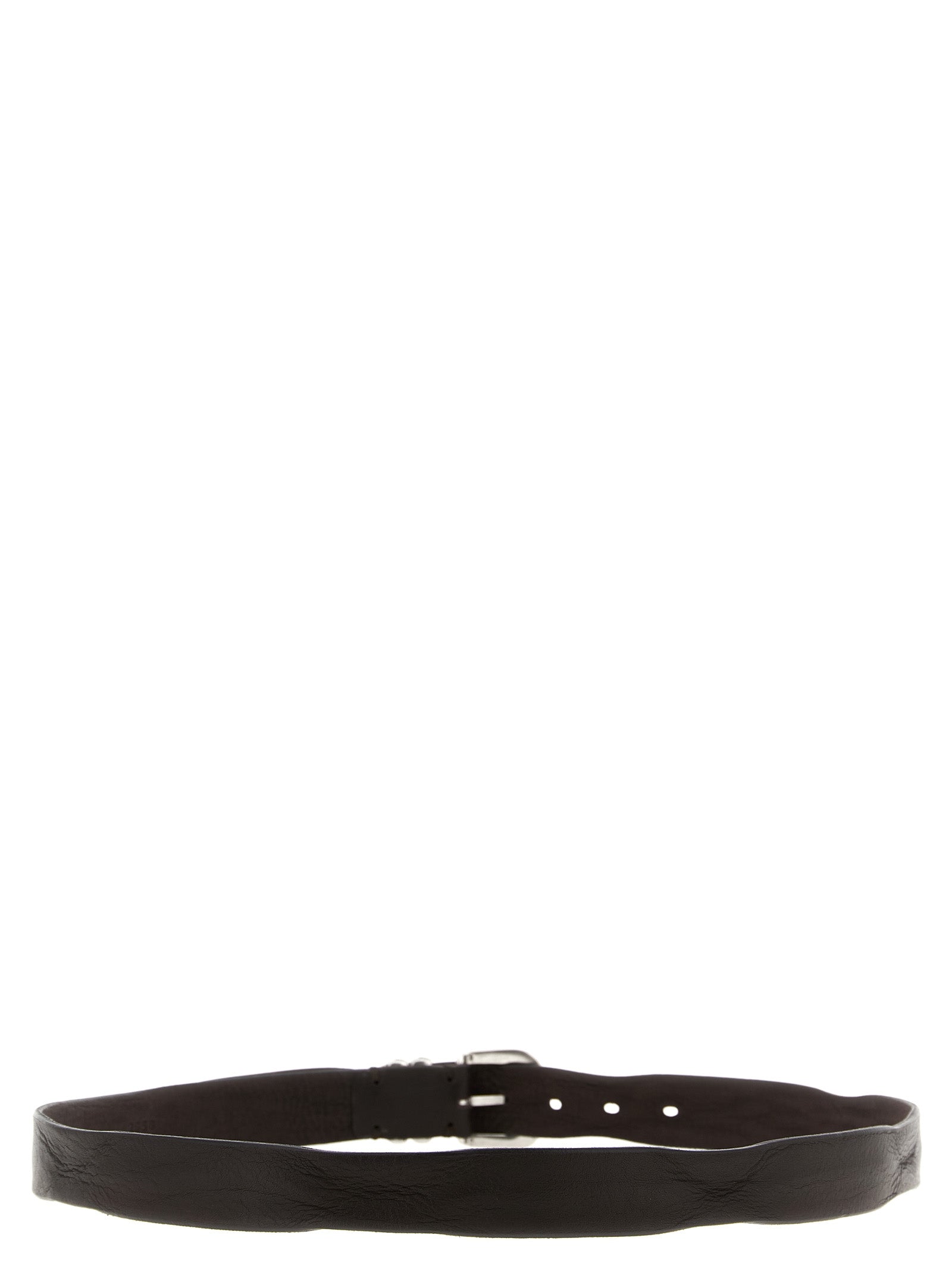 Zerbini Claudio Aged Leather Belt