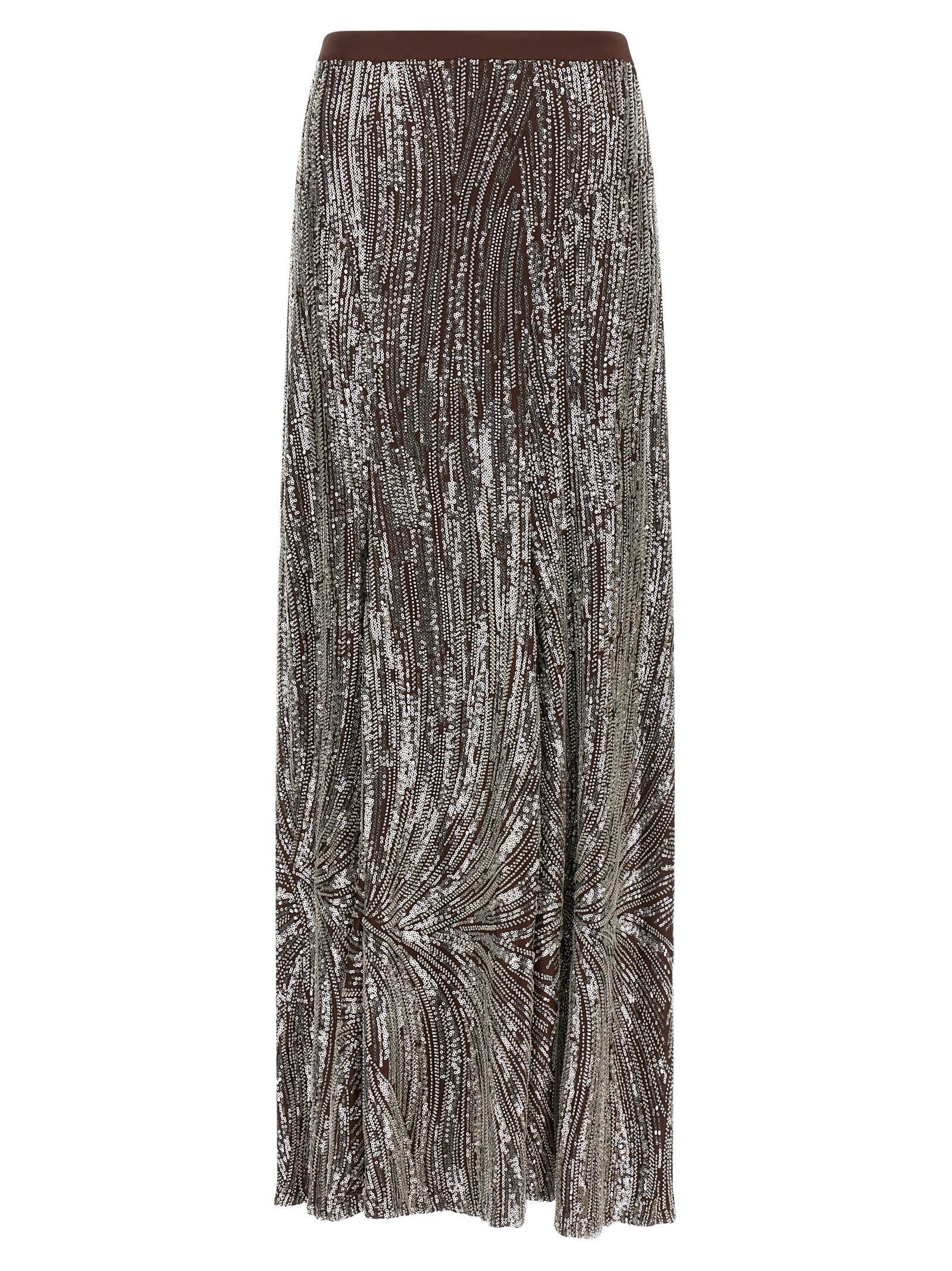 Paco Rabanne Sequin And Pearl Skirt