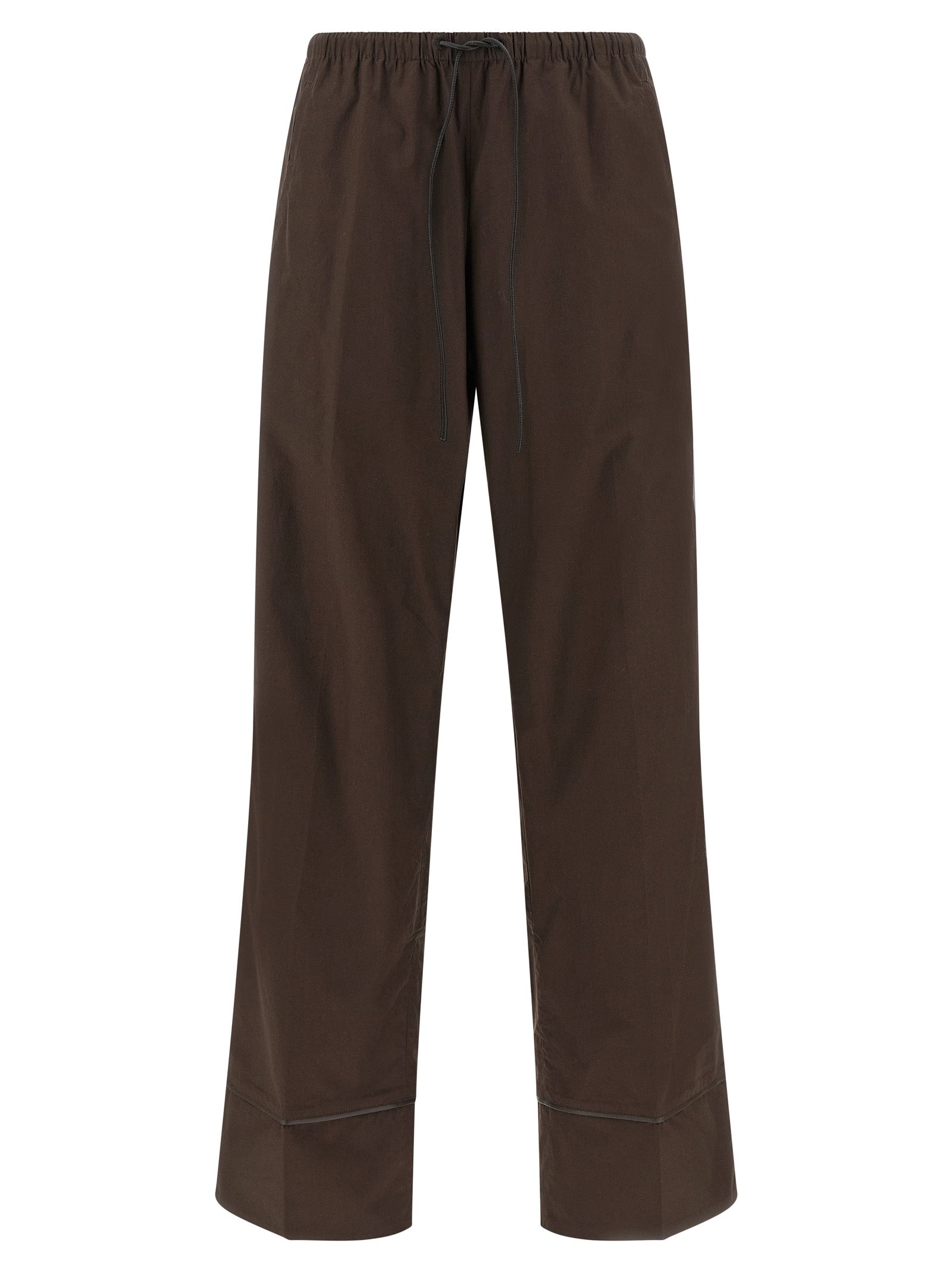 Yves Salomon Leather Insert Pants