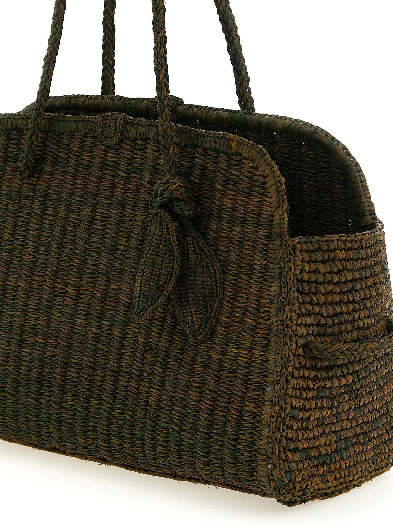 Jacquemus 'Le Turismo Raphia' Shopping Bag