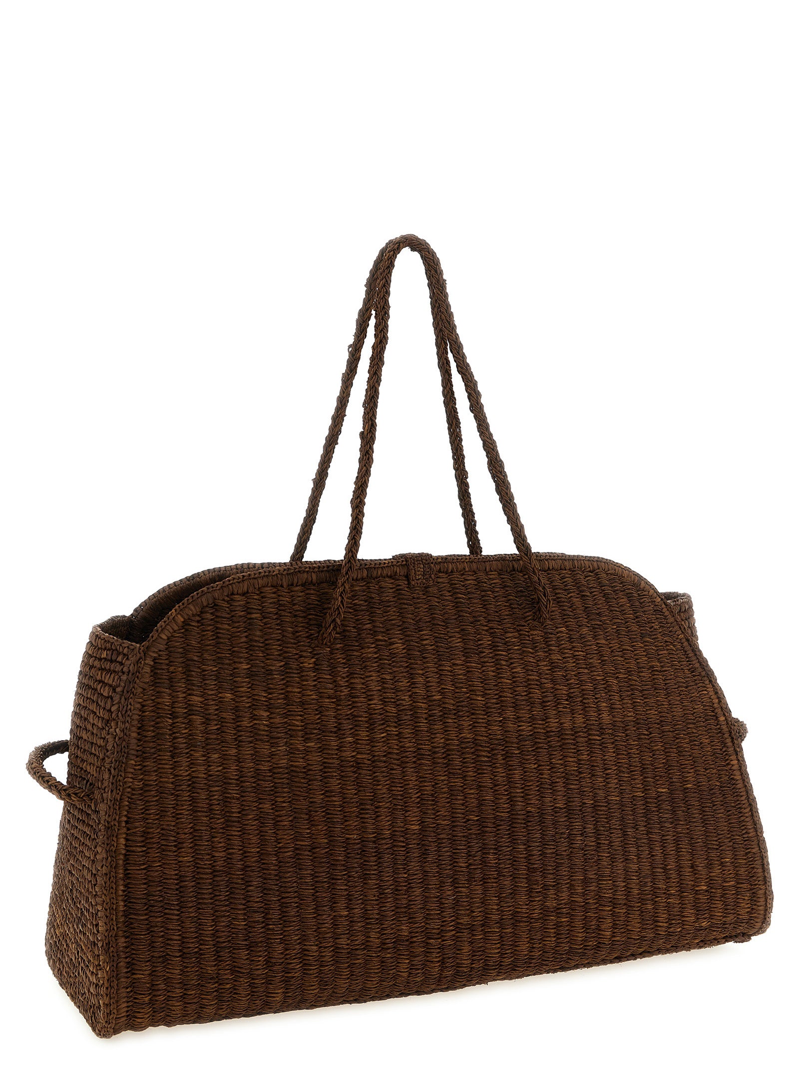 Jacquemus 'Le Grand Turismo Raphia' Shopping Bag